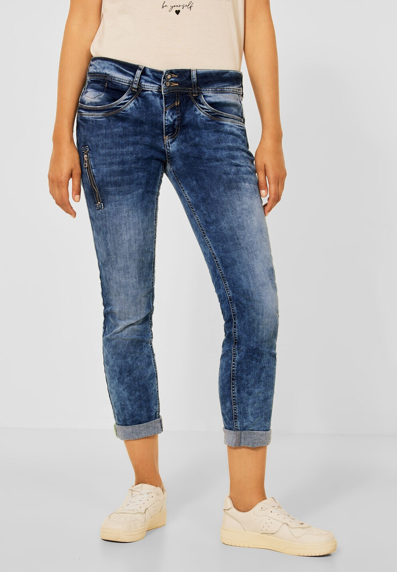 STREET ONE Jeans albastru denim - Pled.ro