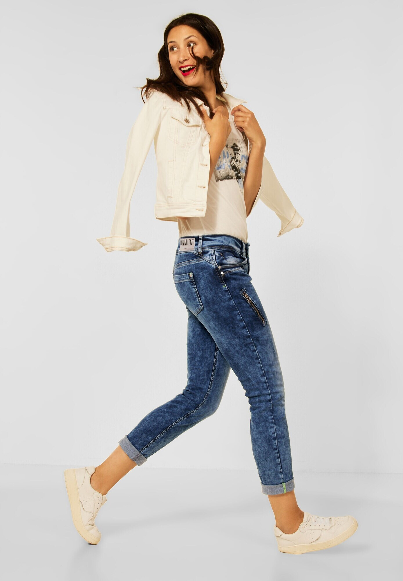 STREET ONE Jeans albastru denim - Pled.ro