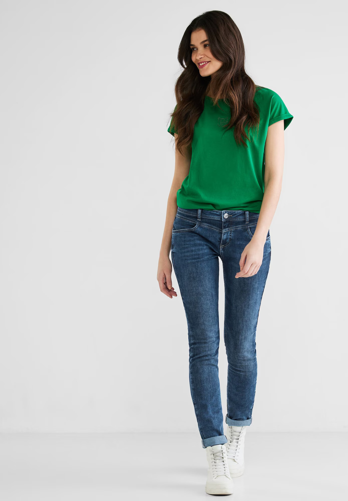 STREET ONE Jeans 'QR Jane' albastru denim - Pled.ro