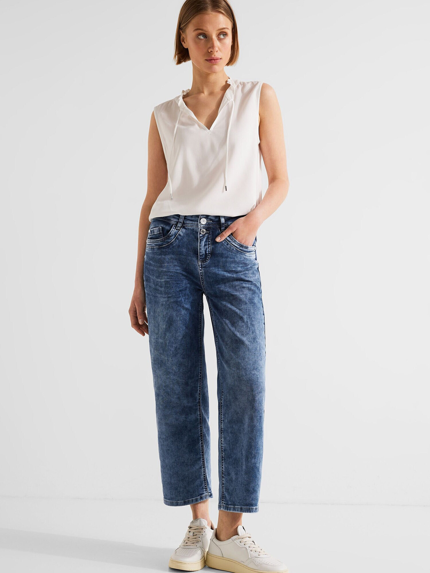 STREET ONE Jeans albastru denim - Pled.ro