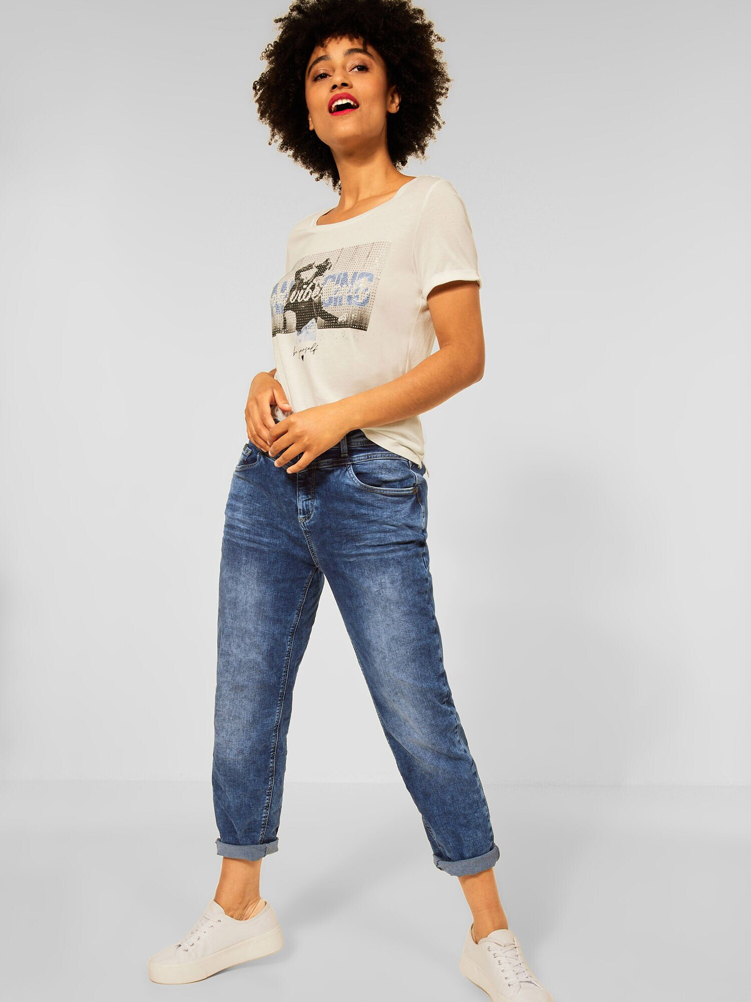 STREET ONE Jeans albastru denim - Pled.ro