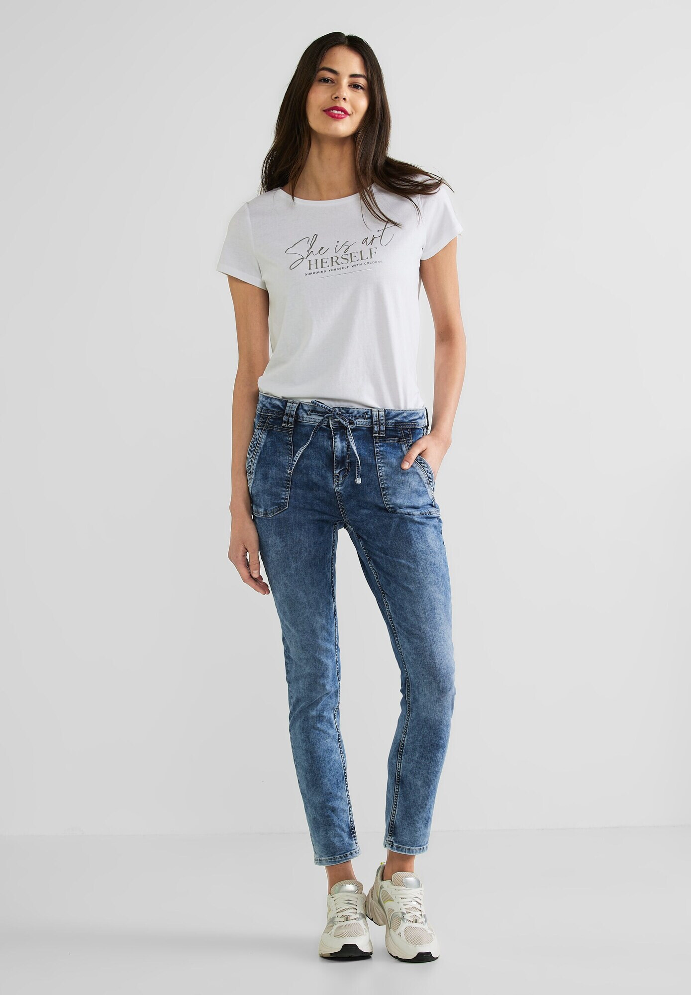 STREET ONE Jeans 'Bonny' albastru denim - Pled.ro