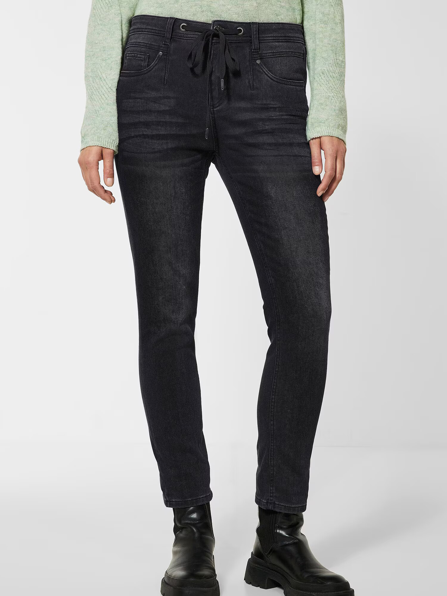 STREET ONE Jeans 'Bonny' negru denim - Pled.ro