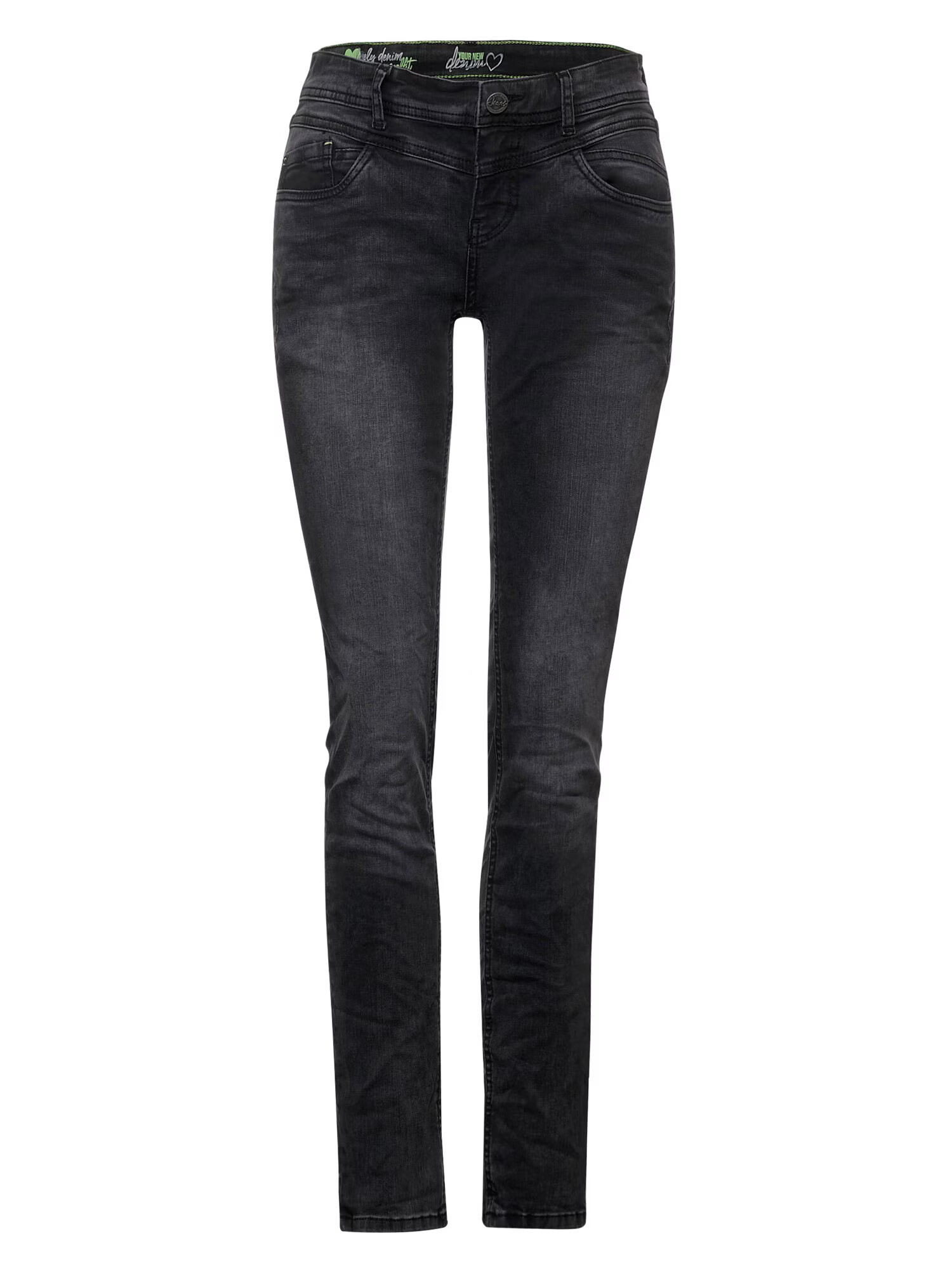 STREET ONE Jeans 'Crissi' negru denim - Pled.ro