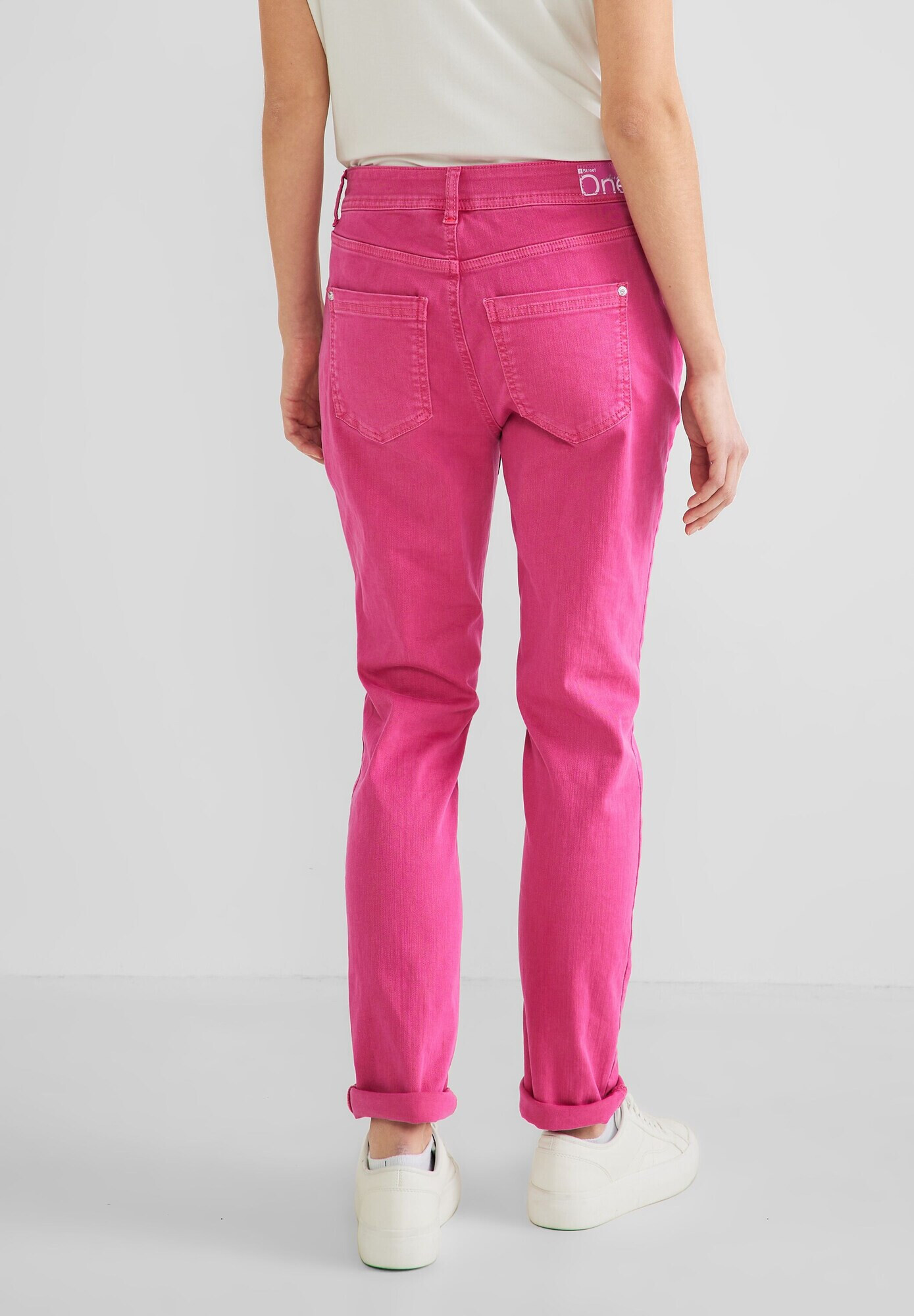 STREET ONE Jeans 'Bonny' fucsia - Pled.ro