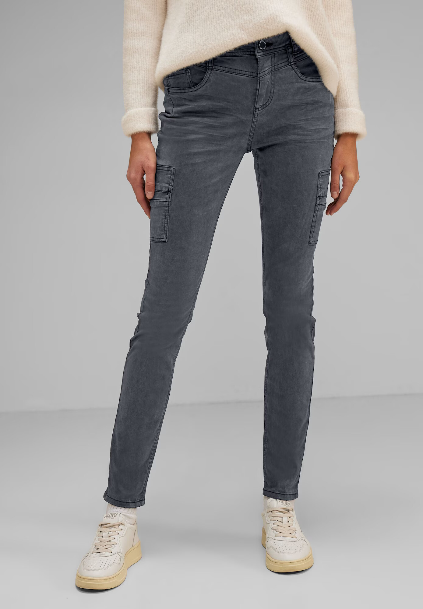 STREET ONE Jeans gri - Pled.ro