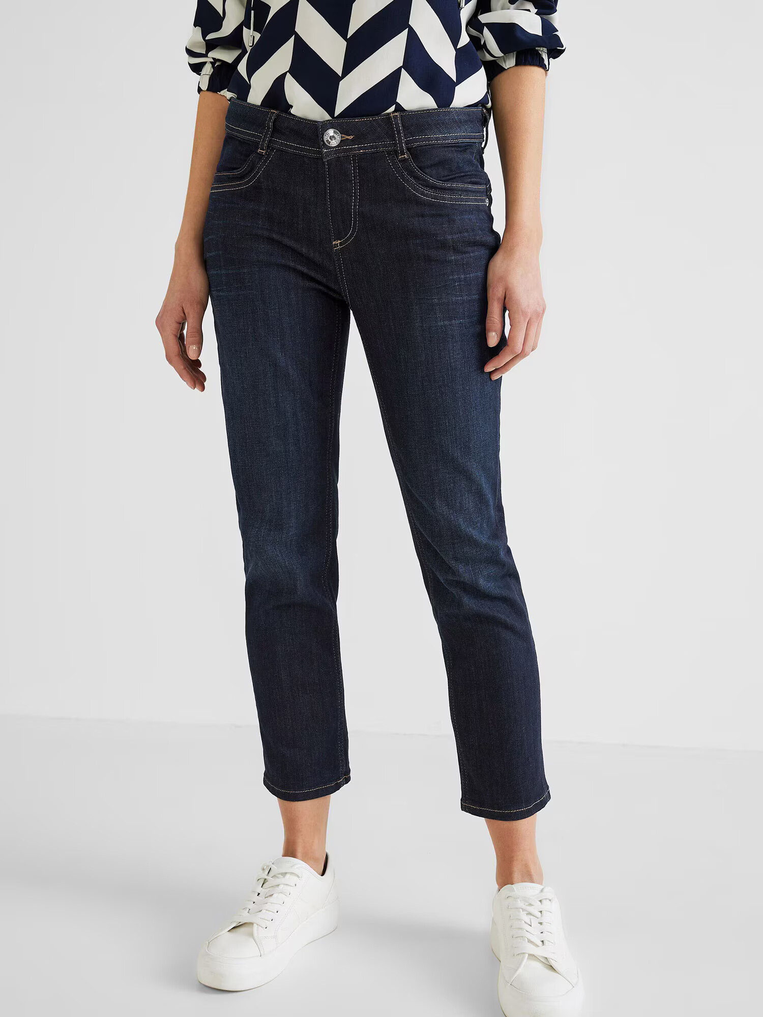 STREET ONE Jeans 'Jane' albastru închis - Pled.ro