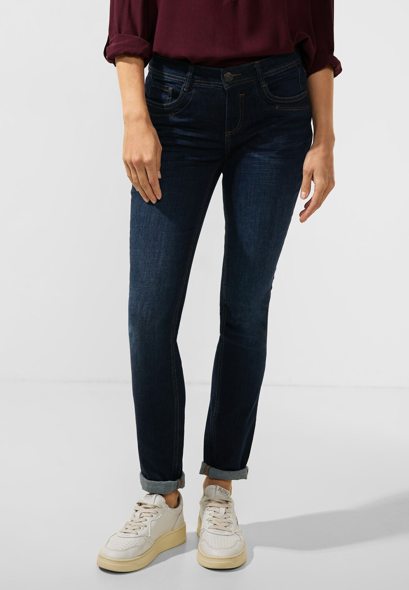 STREET ONE Jeans 'Jane' albastru închis - Pled.ro