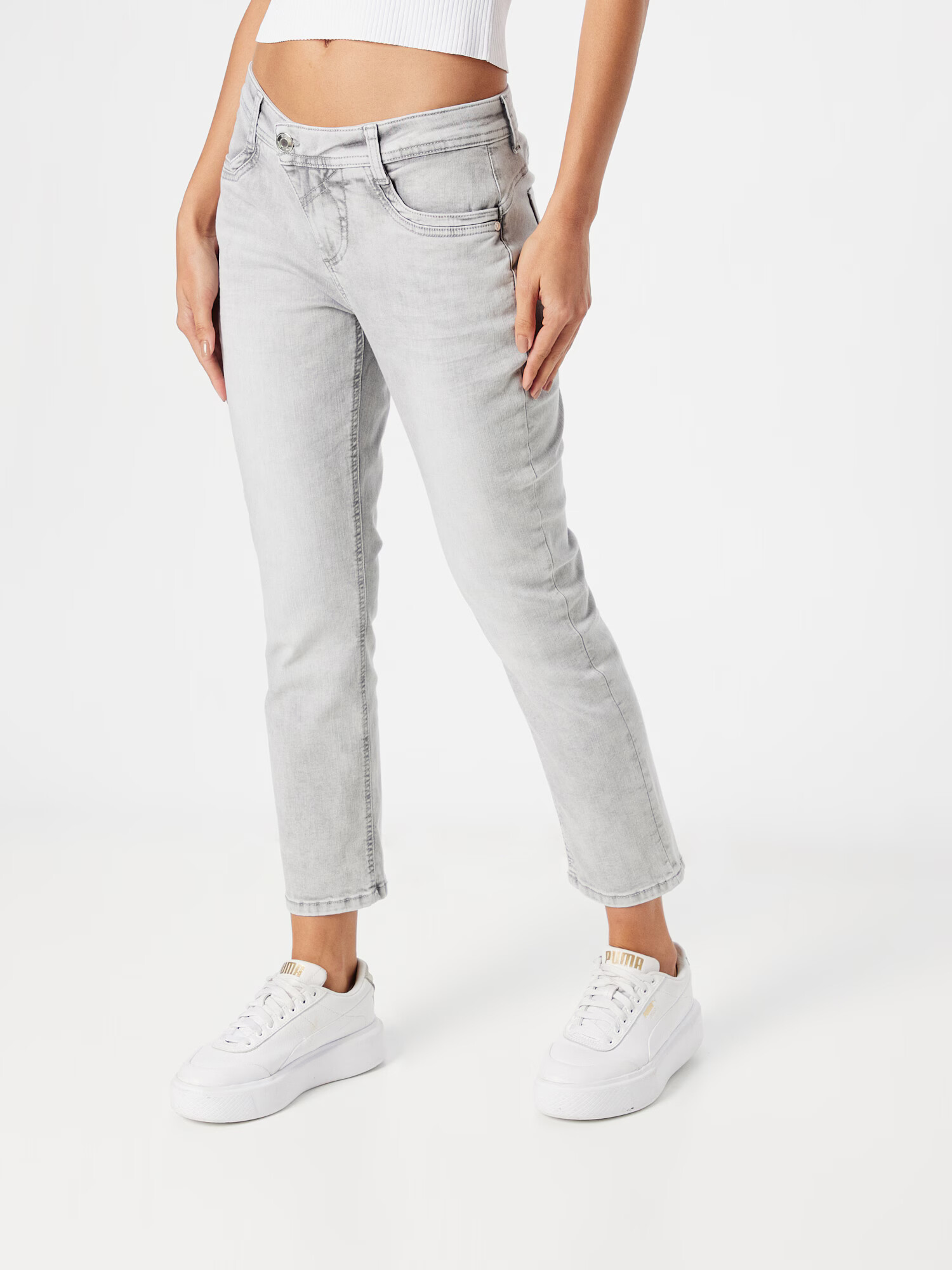 STREET ONE Jeans 'Jane' gri denim - Pled.ro