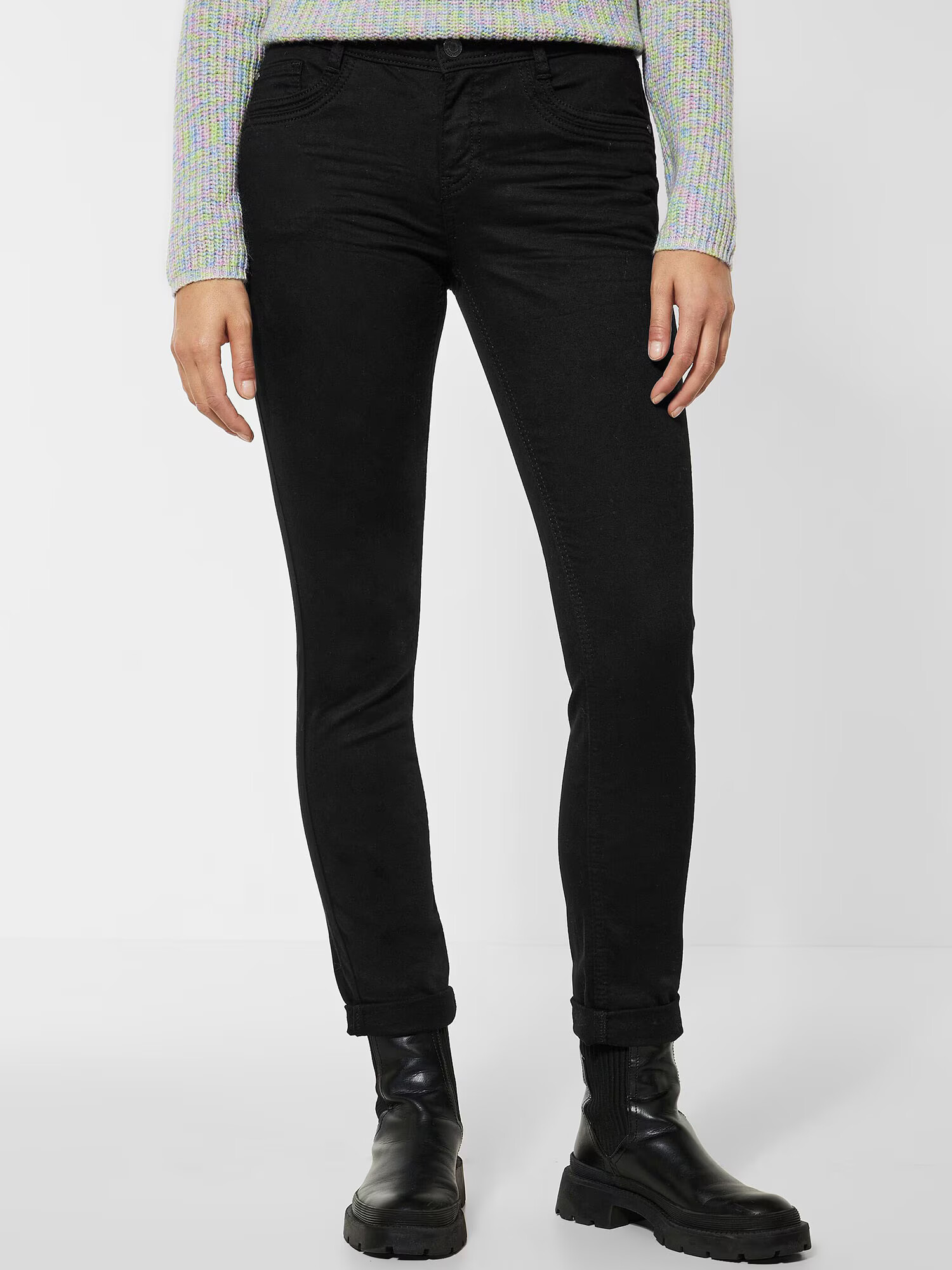 STREET ONE Jeans 'Jane' negru denim - Pled.ro