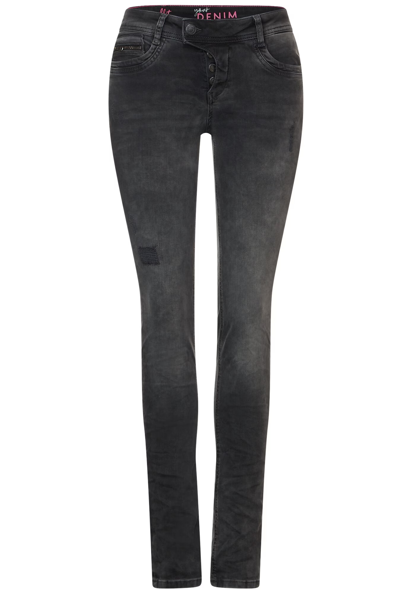 STREET ONE Jeans 'Jane' negru denim - Pled.ro