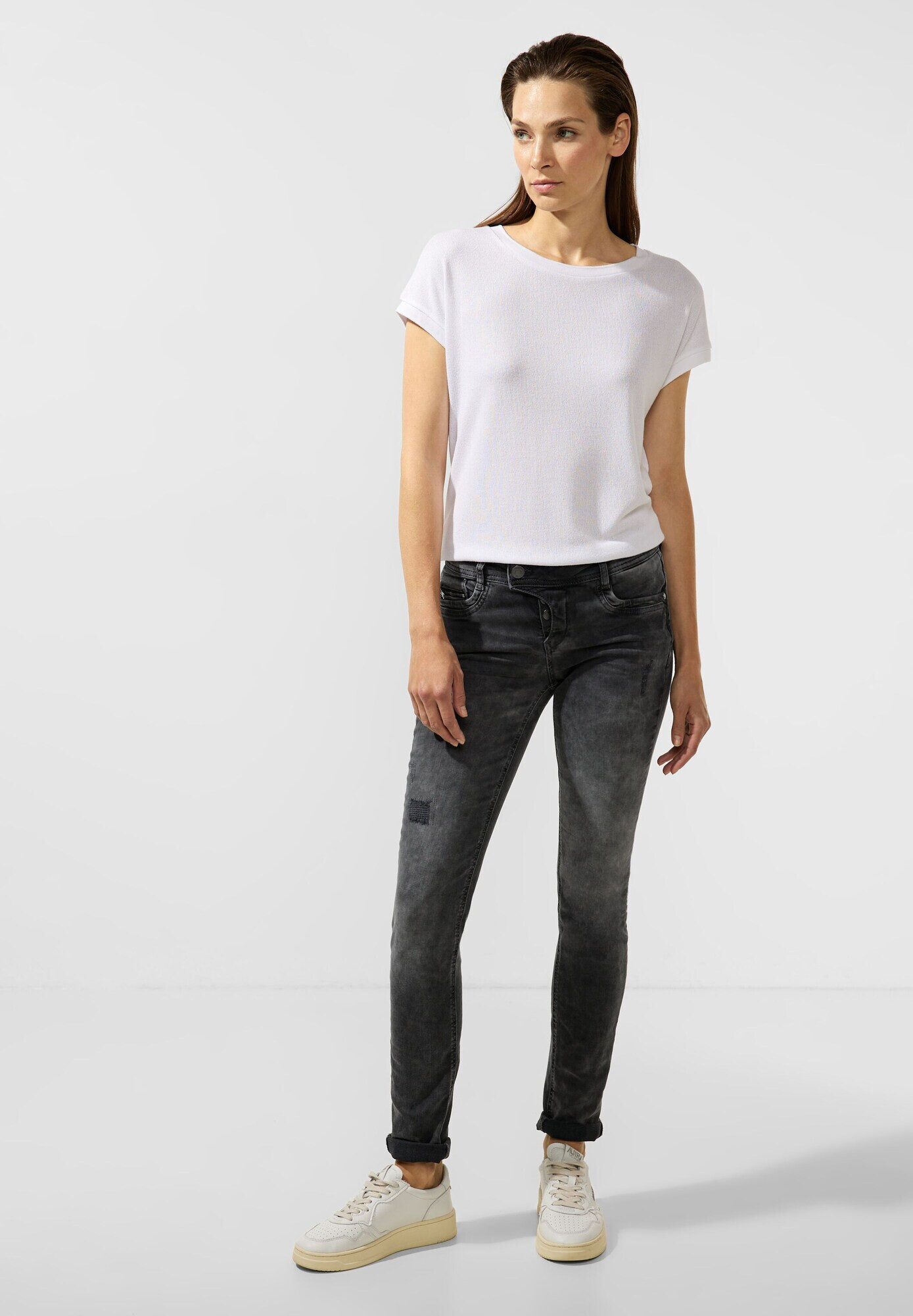 STREET ONE Jeans 'Jane' negru denim - Pled.ro