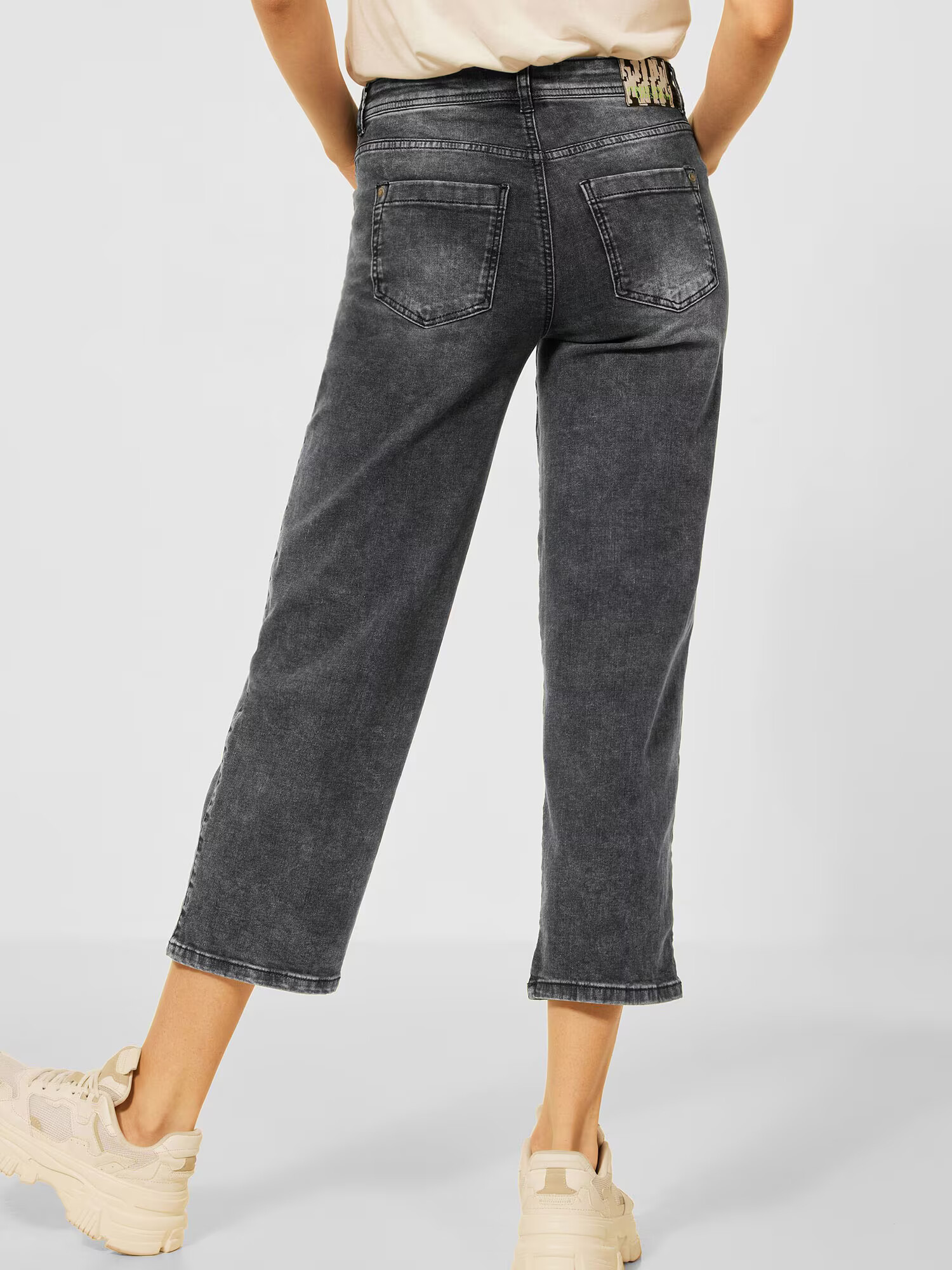 STREET ONE Jeans negru denim - Pled.ro