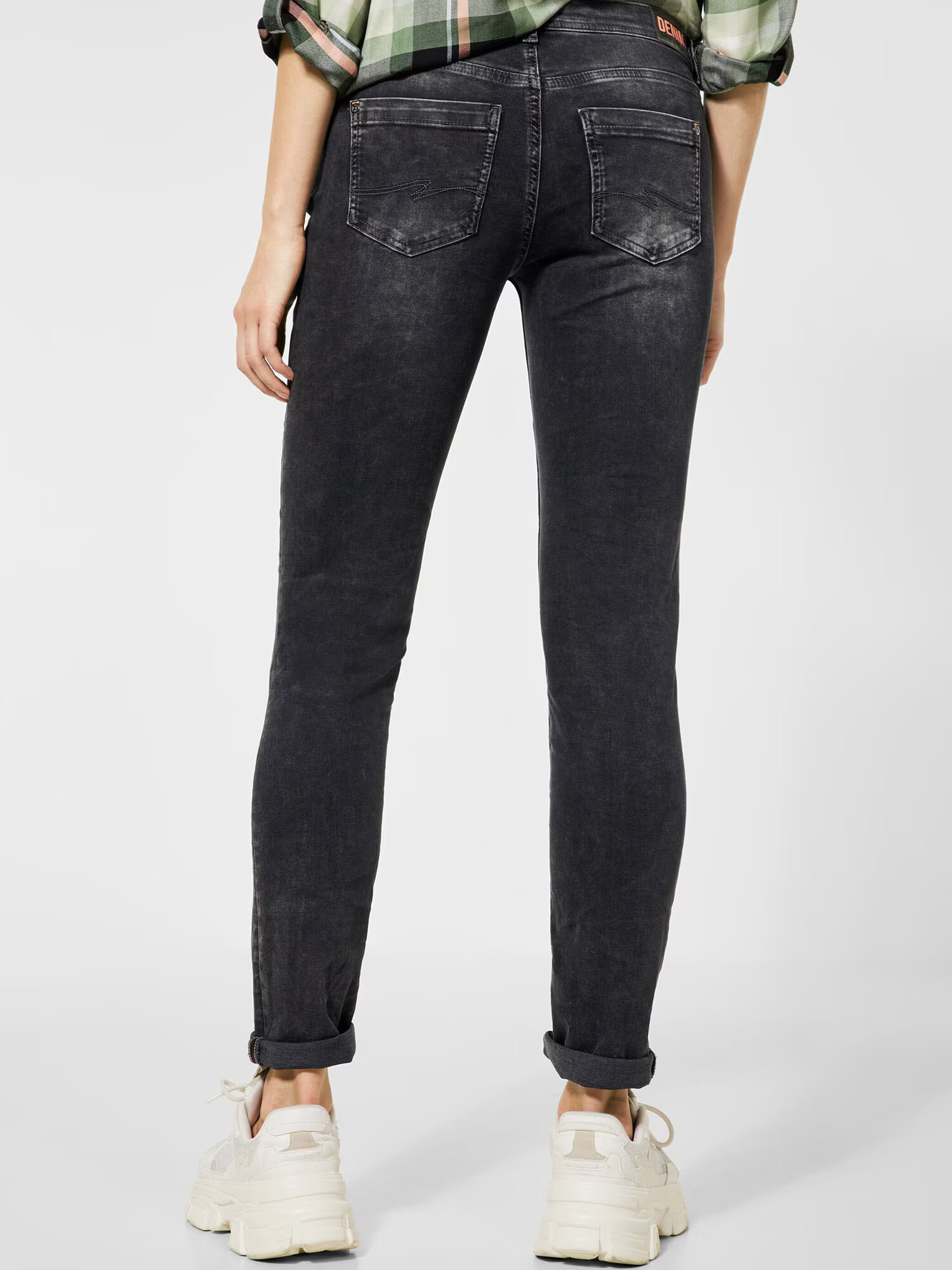 STREET ONE Jeans negru denim - Pled.ro