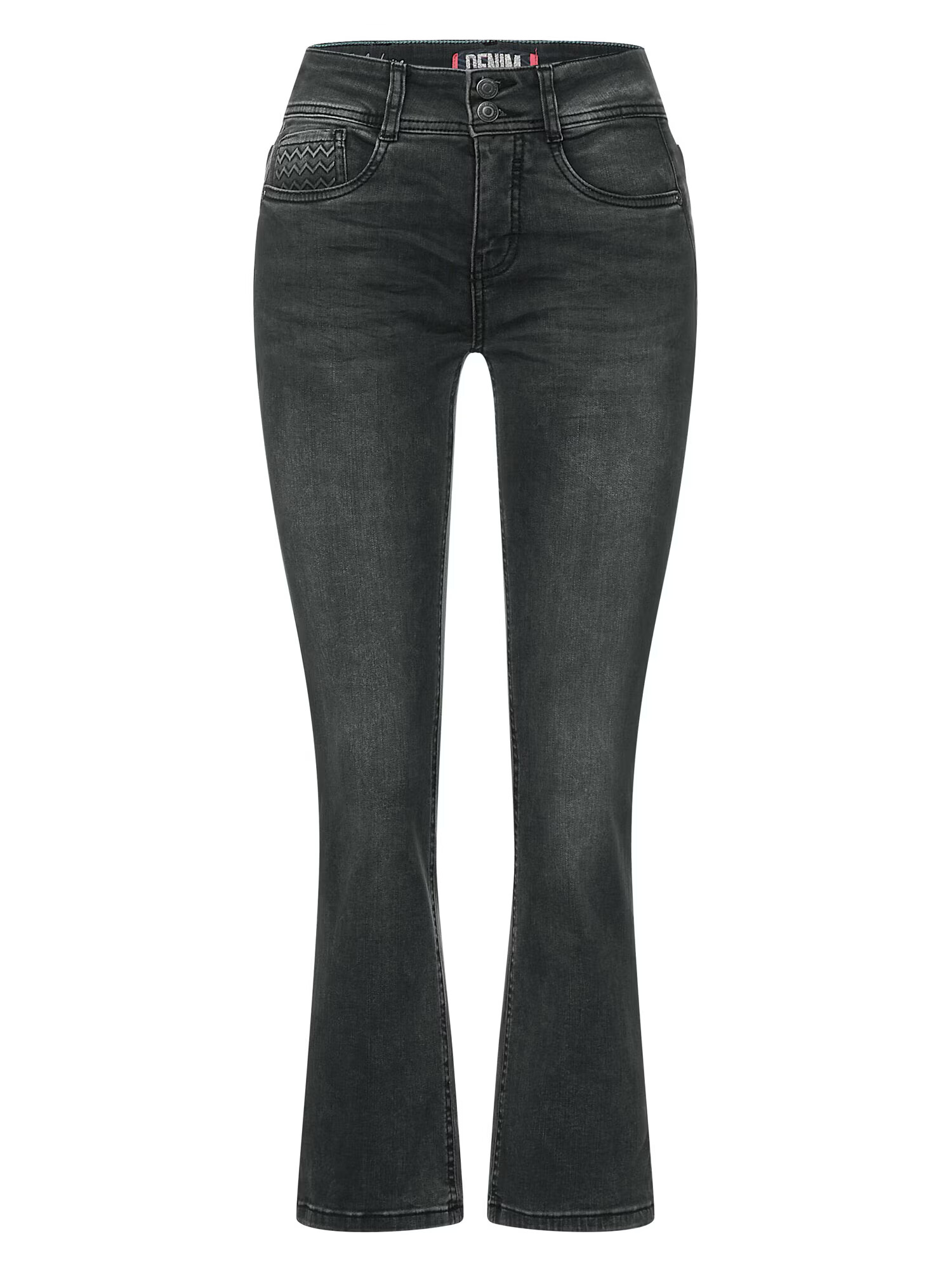 STREET ONE Jeans negru denim - Pled.ro