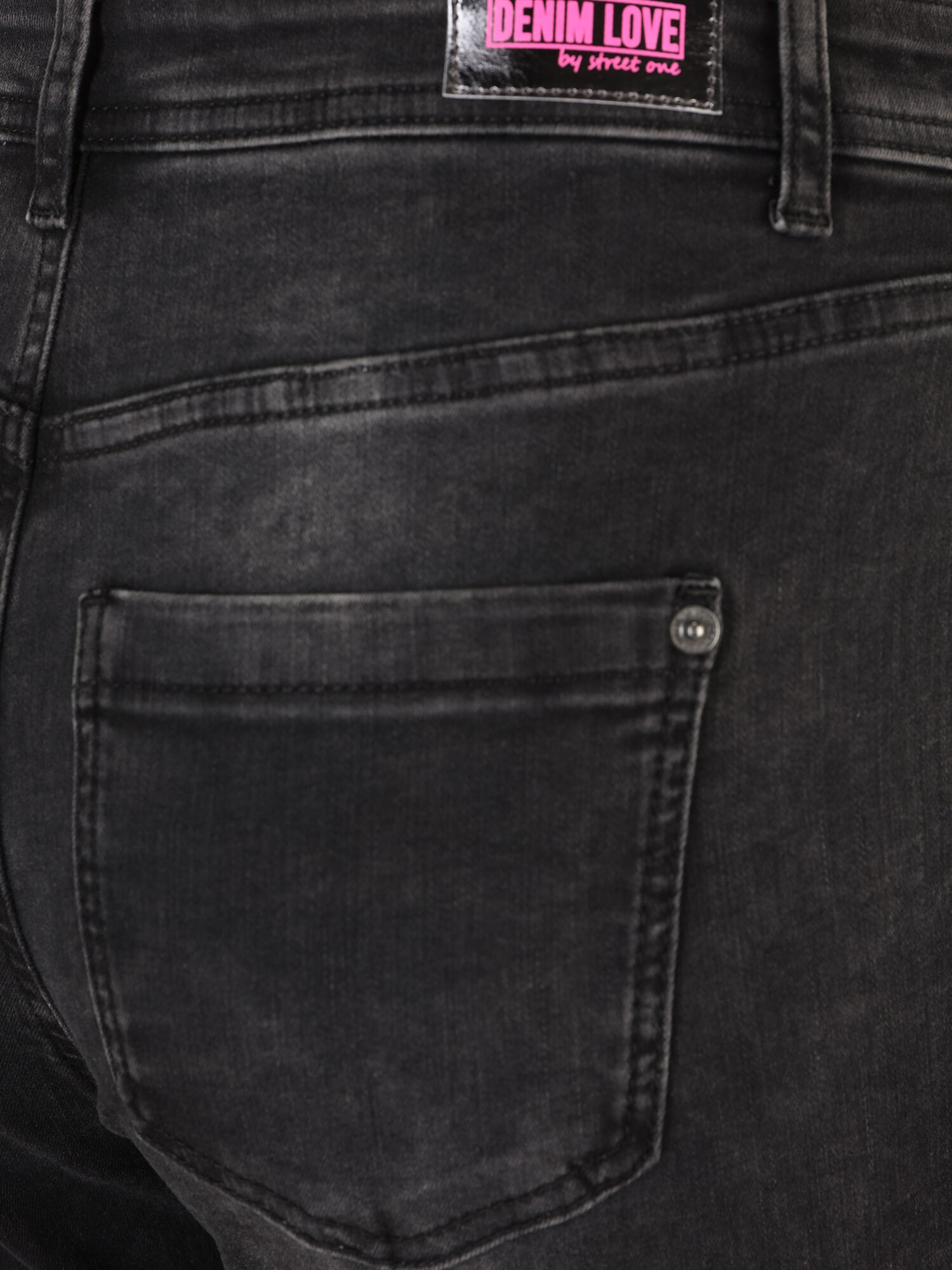 STREET ONE Jeans negru denim - Pled.ro