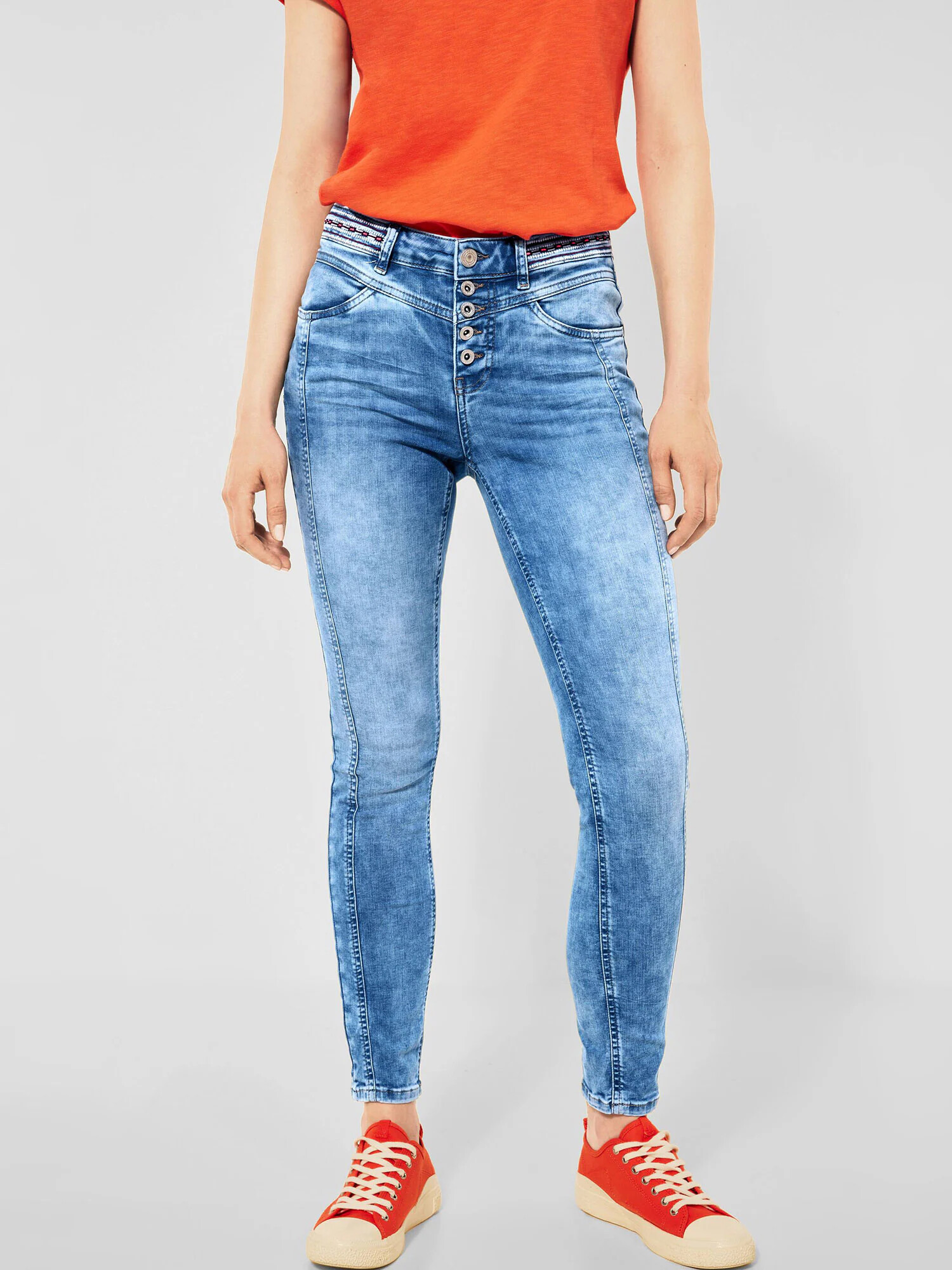 STREET ONE Jeans 'York' albastru denim - Pled.ro