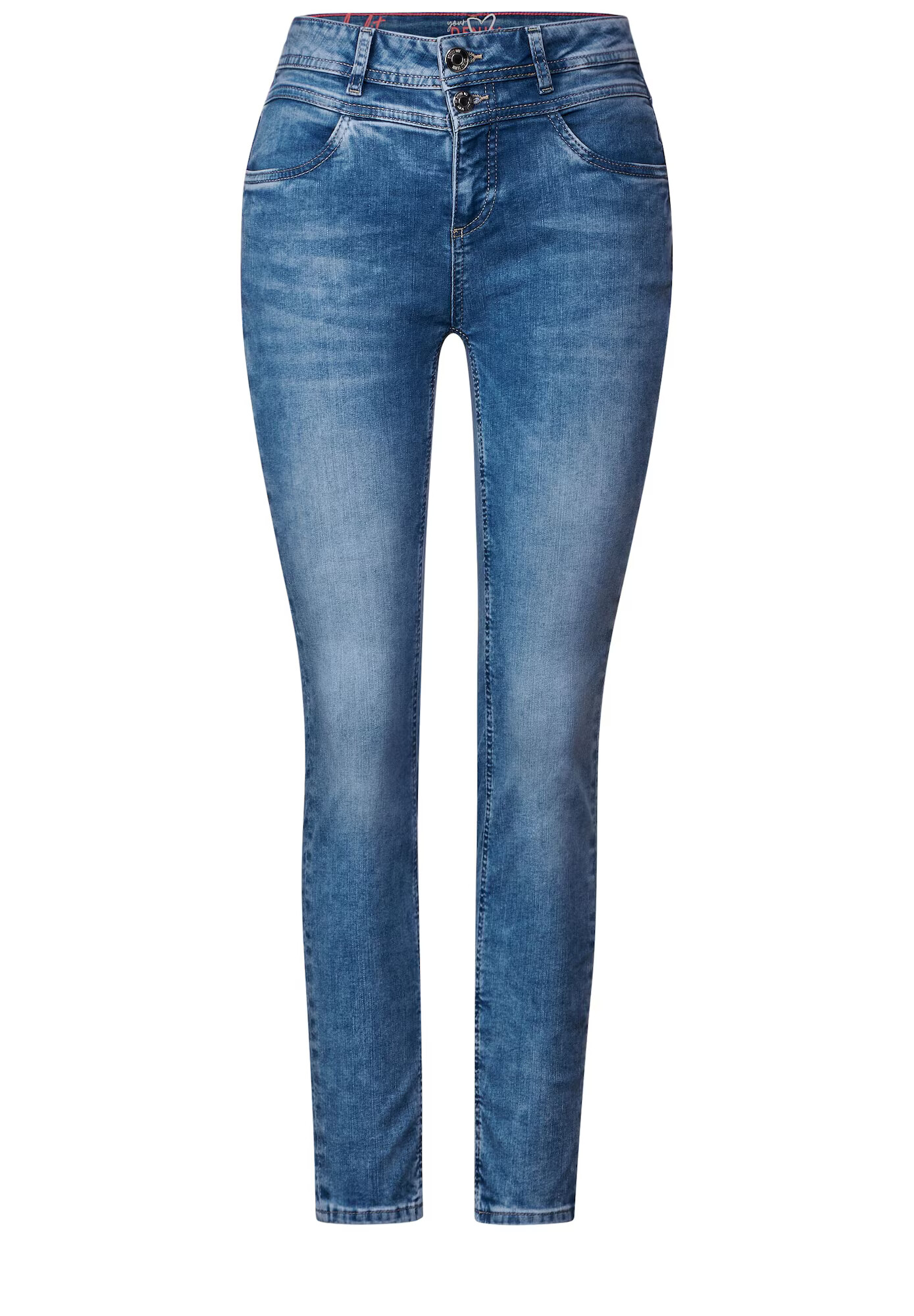 STREET ONE Jeans 'York' albastru denim - Pled.ro