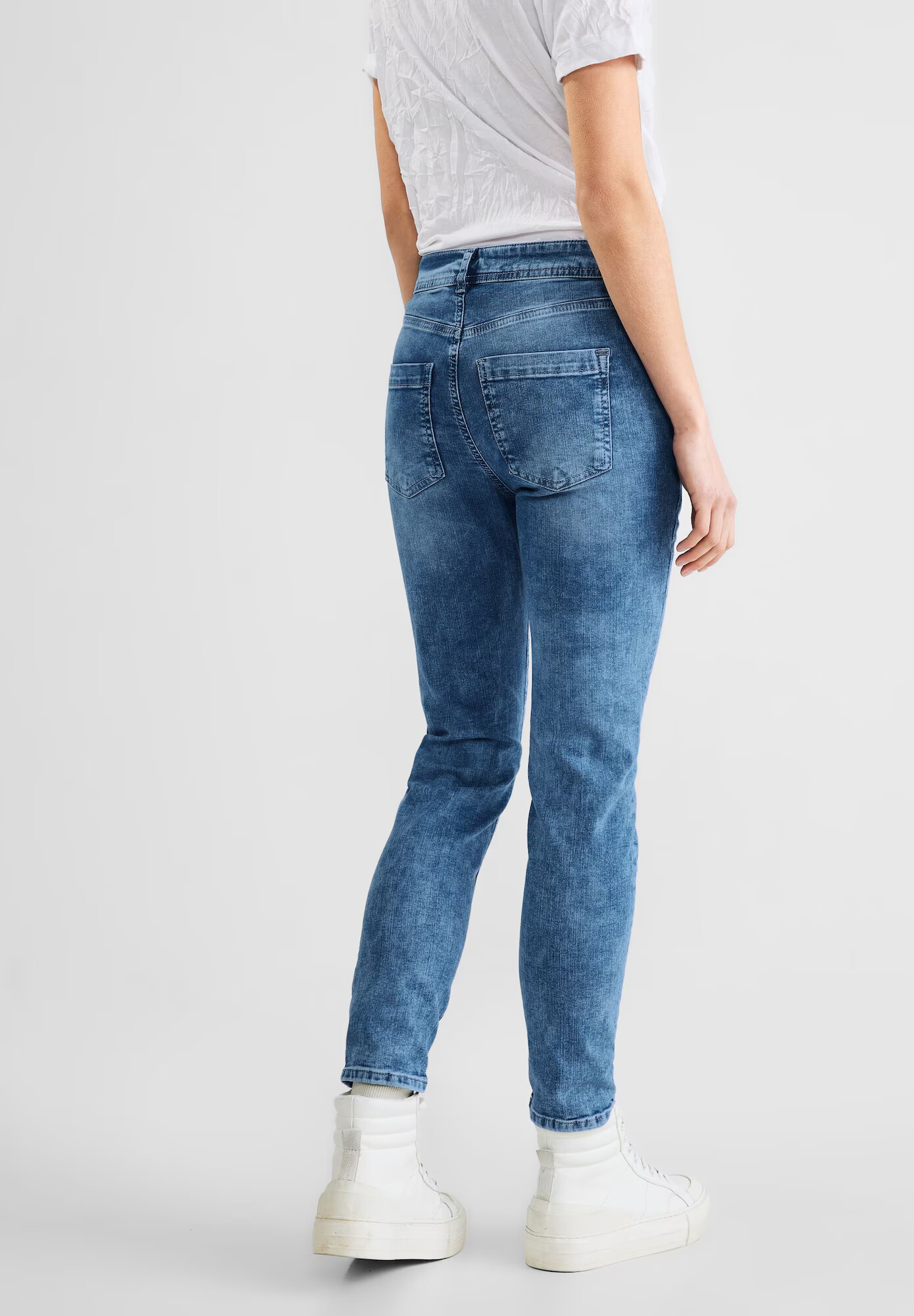 STREET ONE Jeans 'York' albastru denim - Pled.ro