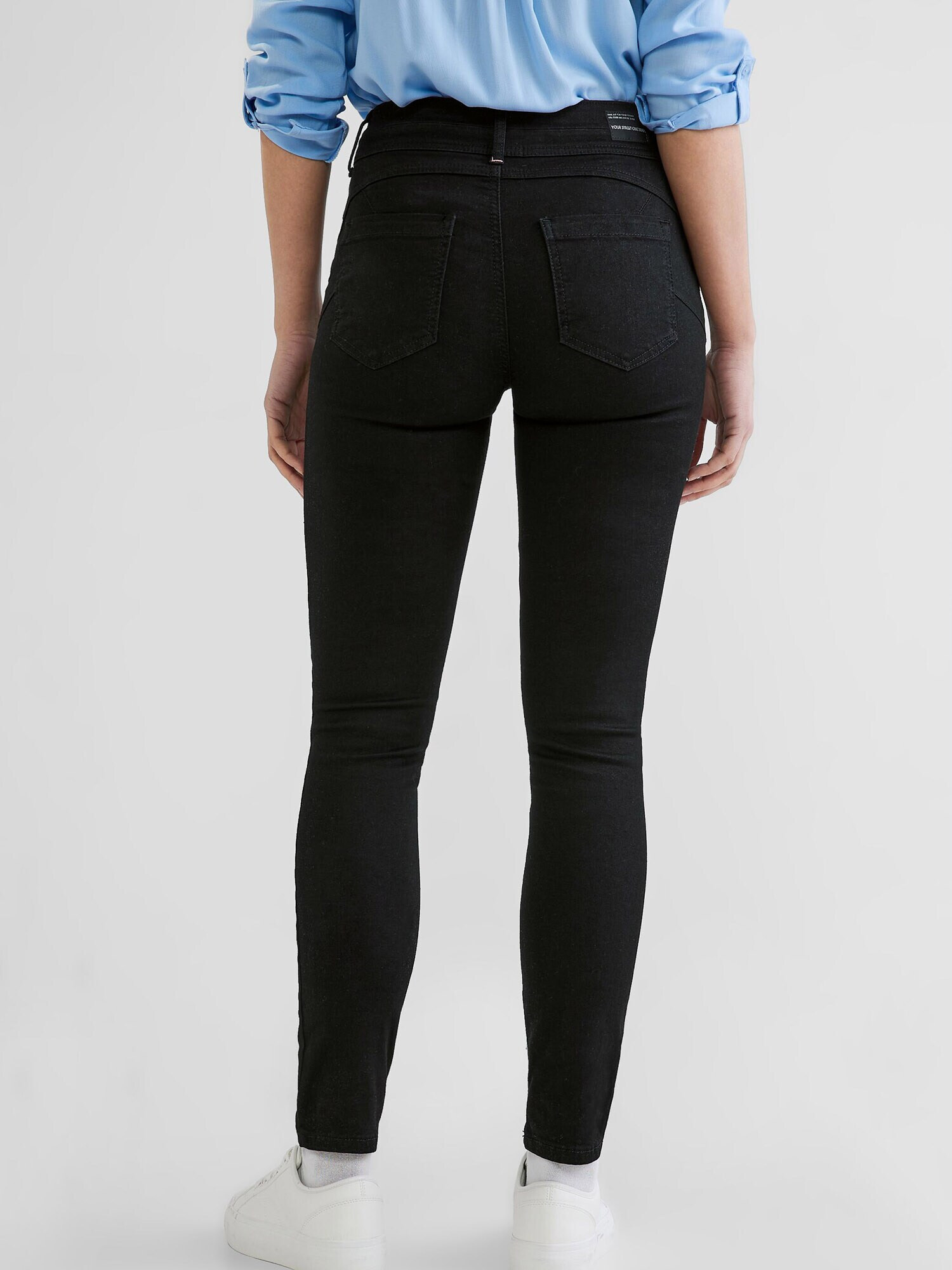 STREET ONE Jeans 'York' negru denim - Pled.ro