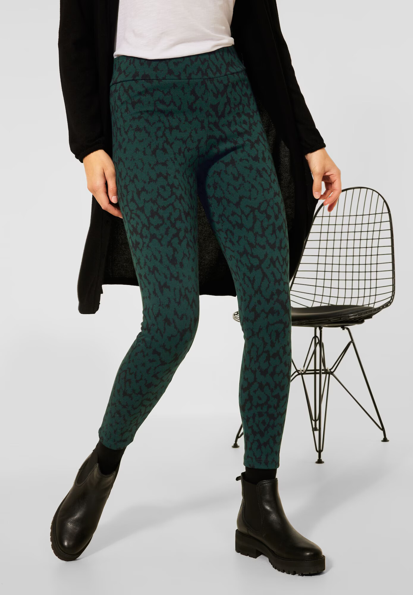 STREET ONE Leggings verde - Pled.ro