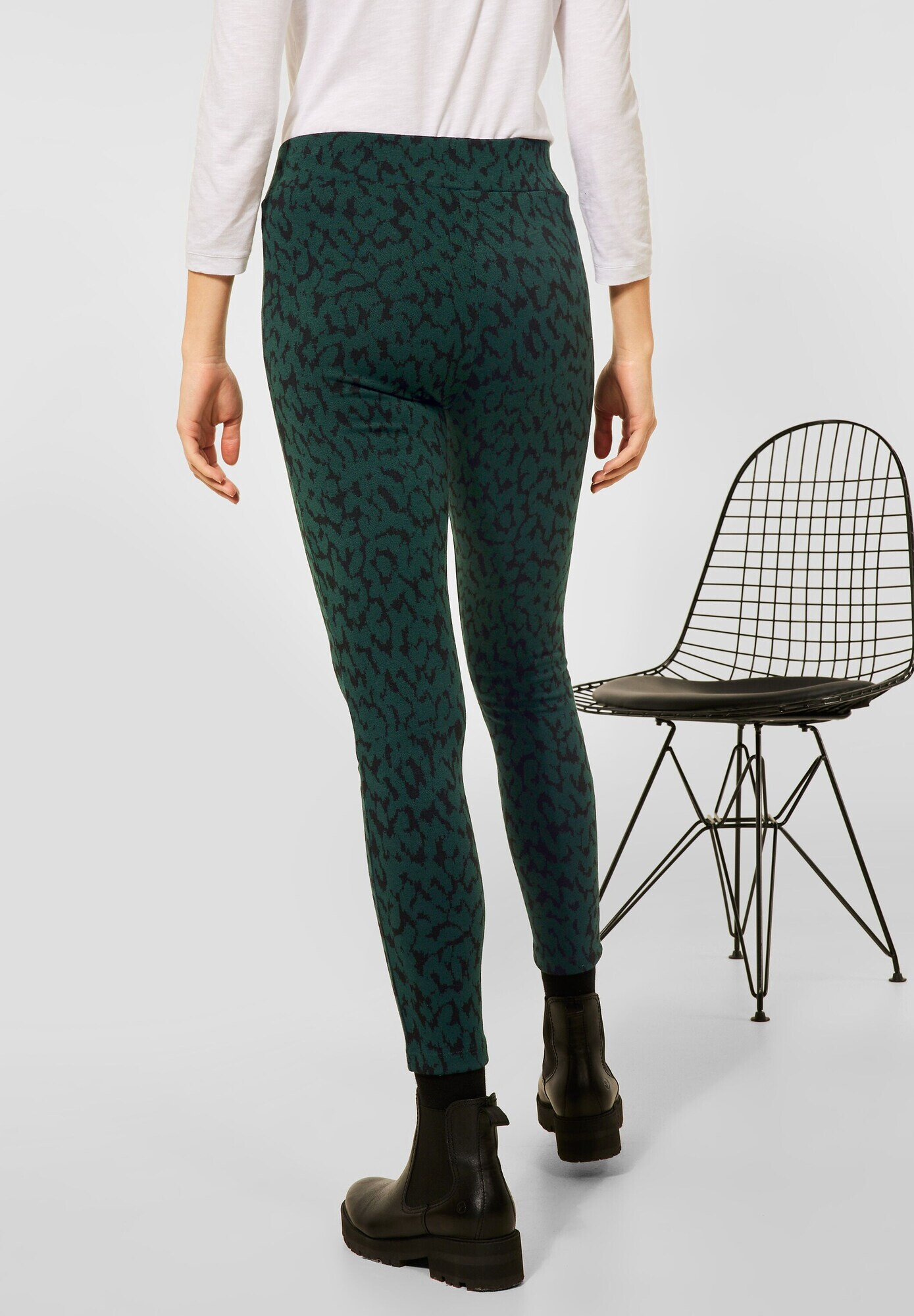 STREET ONE Leggings verde - Pled.ro