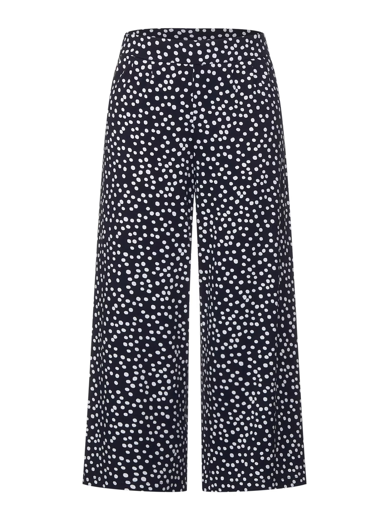 STREET ONE Pantaloni negru / alb - Pled.ro