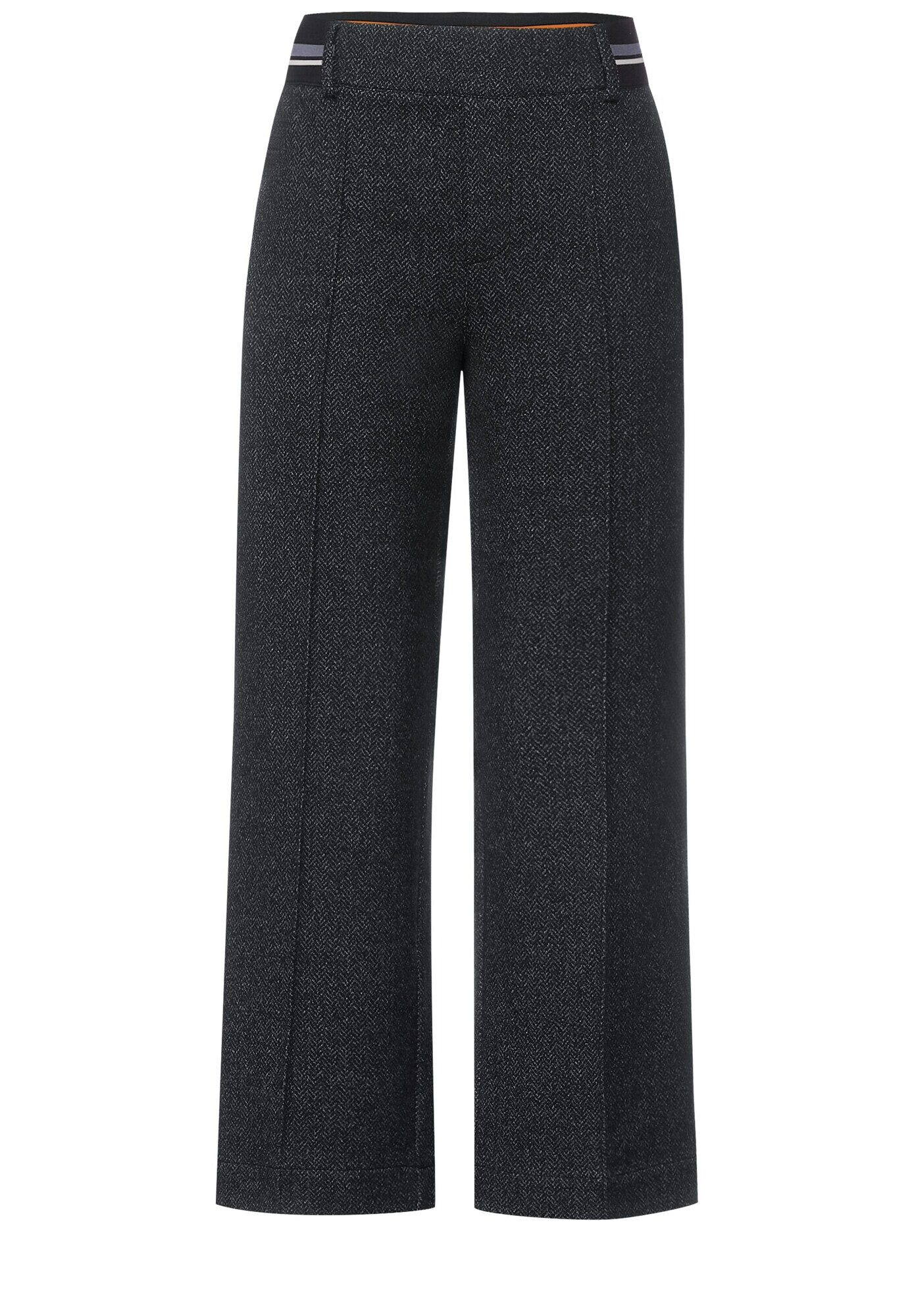 STREET ONE Pantaloni negru amestecat - Pled.ro