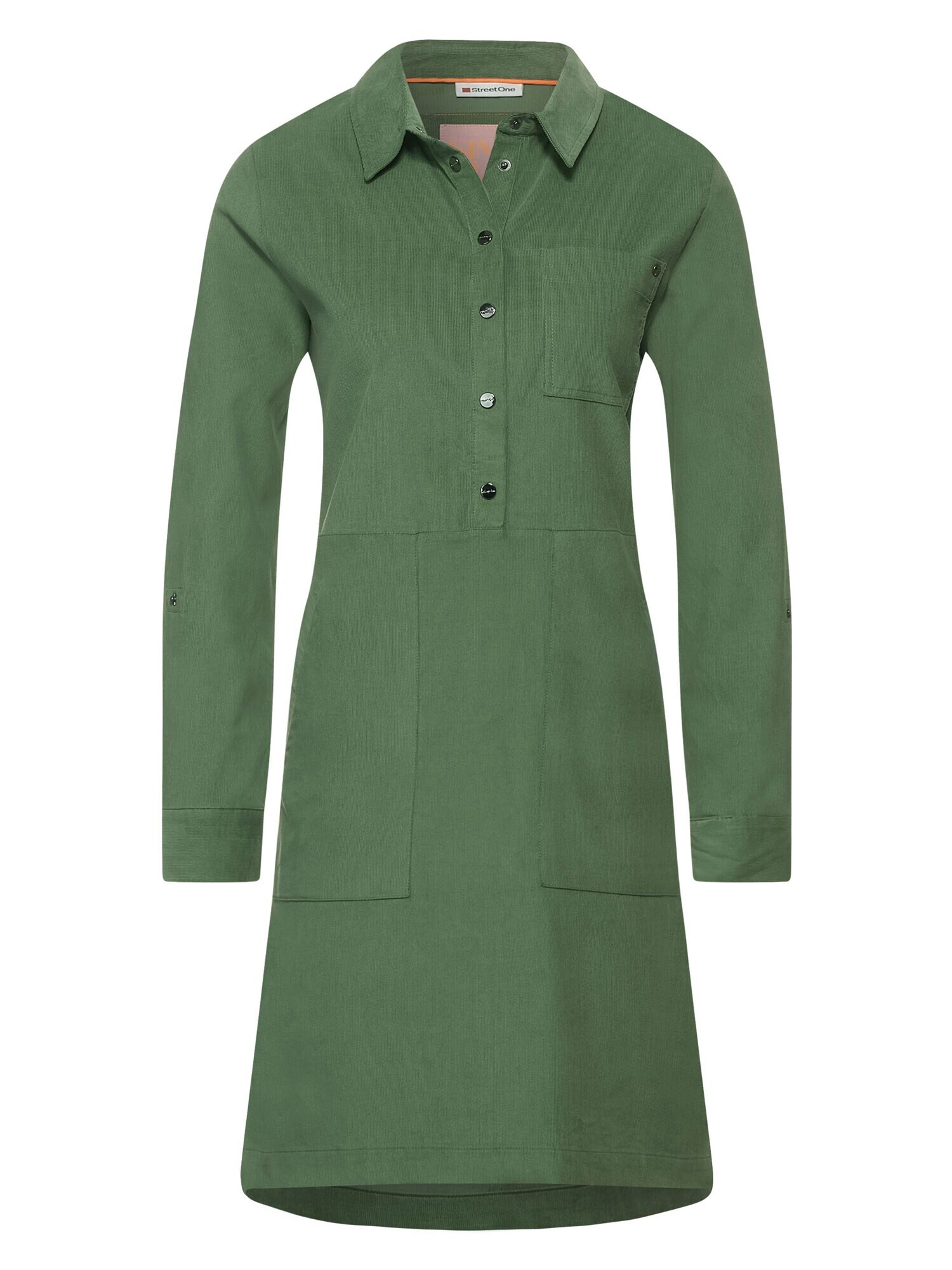 STREET ONE Rochie tip bluză verde / verde kiwi - Pled.ro