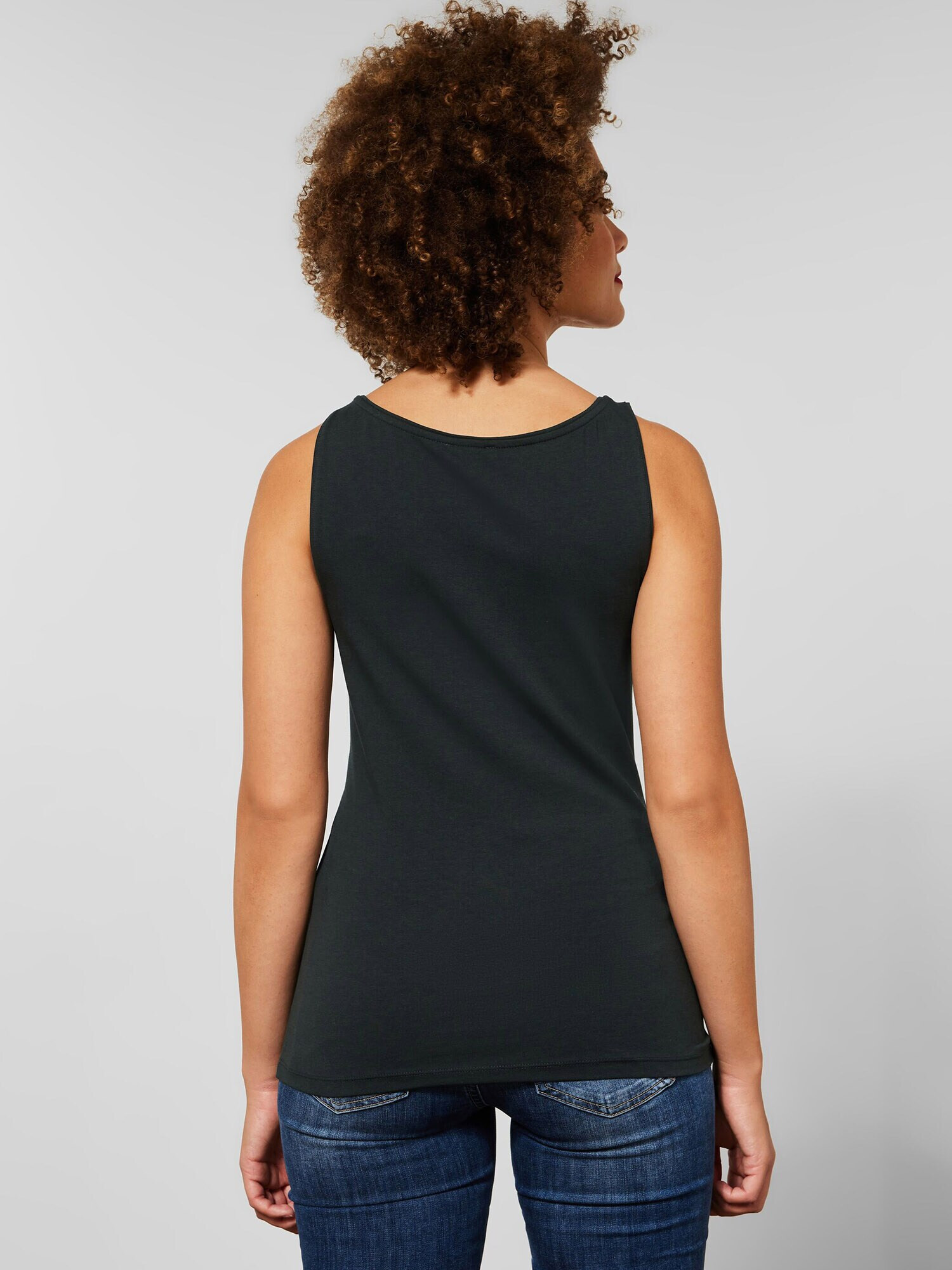 STREET ONE Top 'Anni' verde pin - Pled.ro