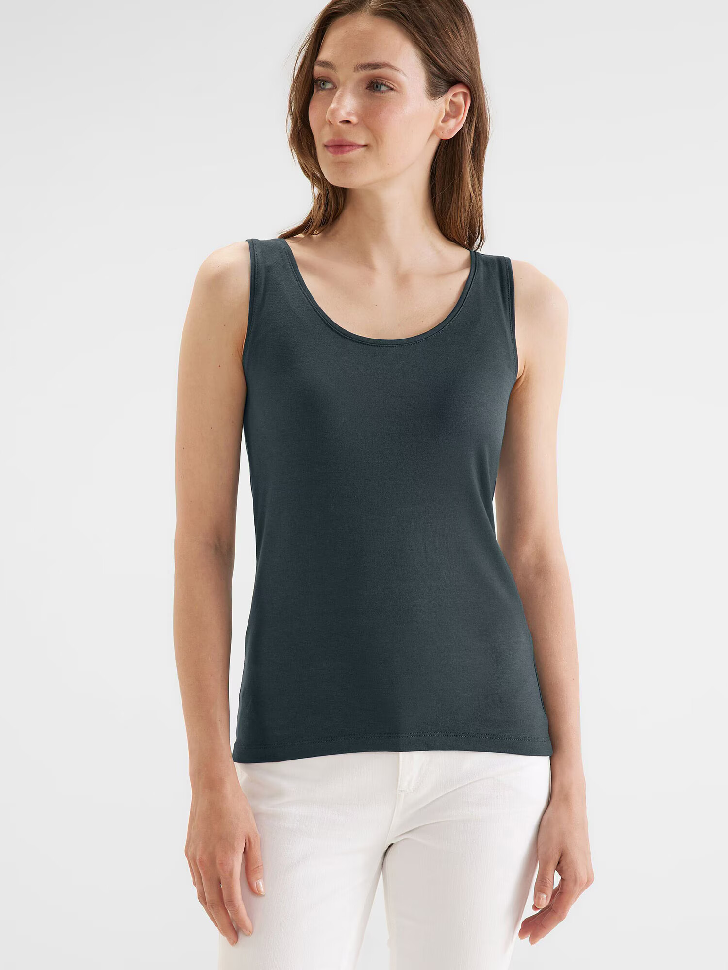 STREET ONE Top 'Anni' verde pin - Pled.ro