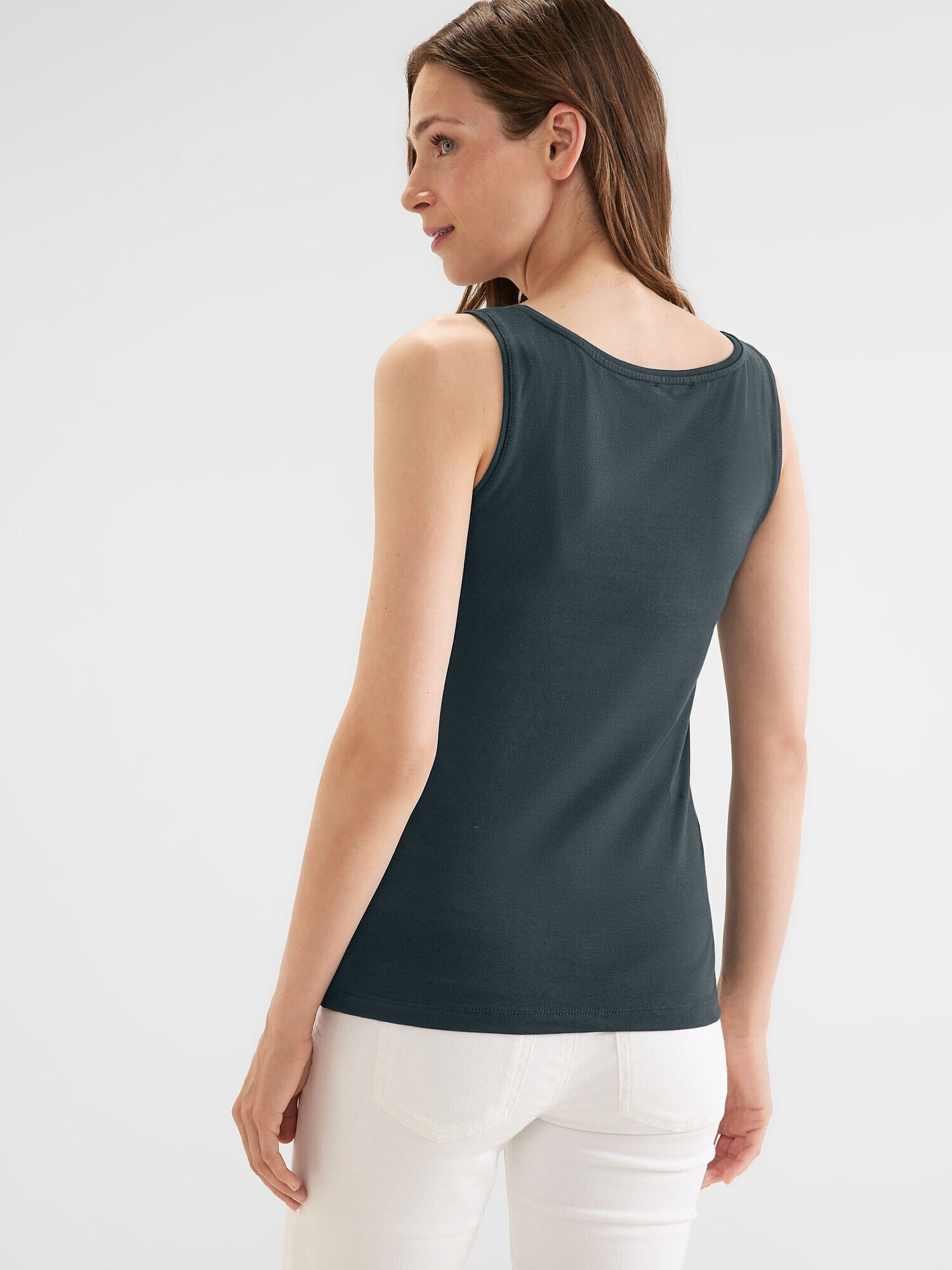 STREET ONE Top 'Anni' verde pin - Pled.ro