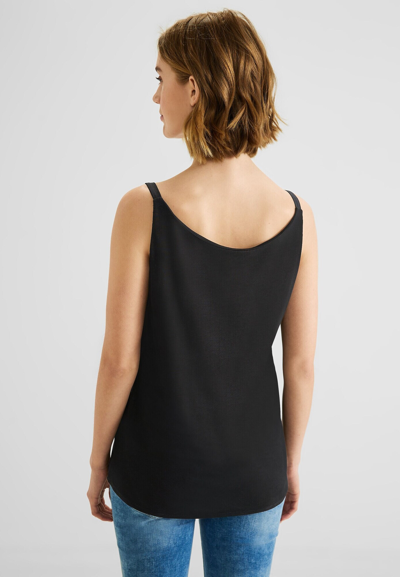 STREET ONE Top negru - Pled.ro