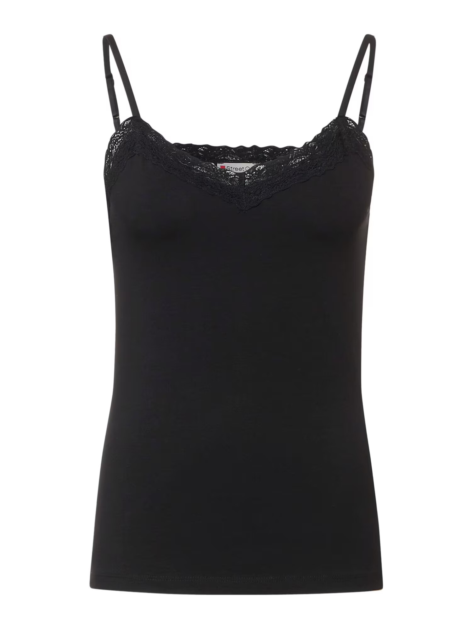 STREET ONE Top negru - Pled.ro