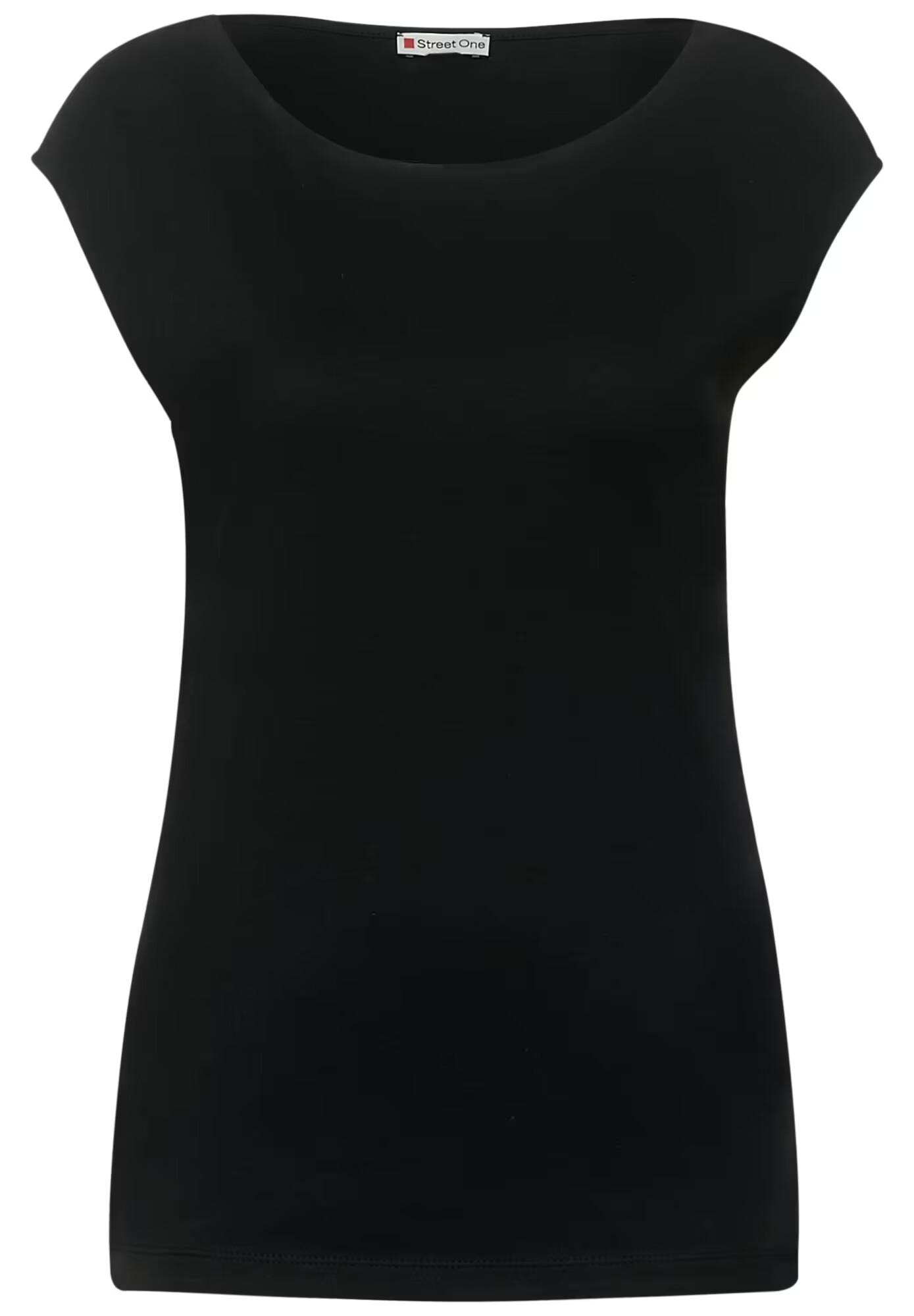 STREET ONE Tricou negru - Pled.ro