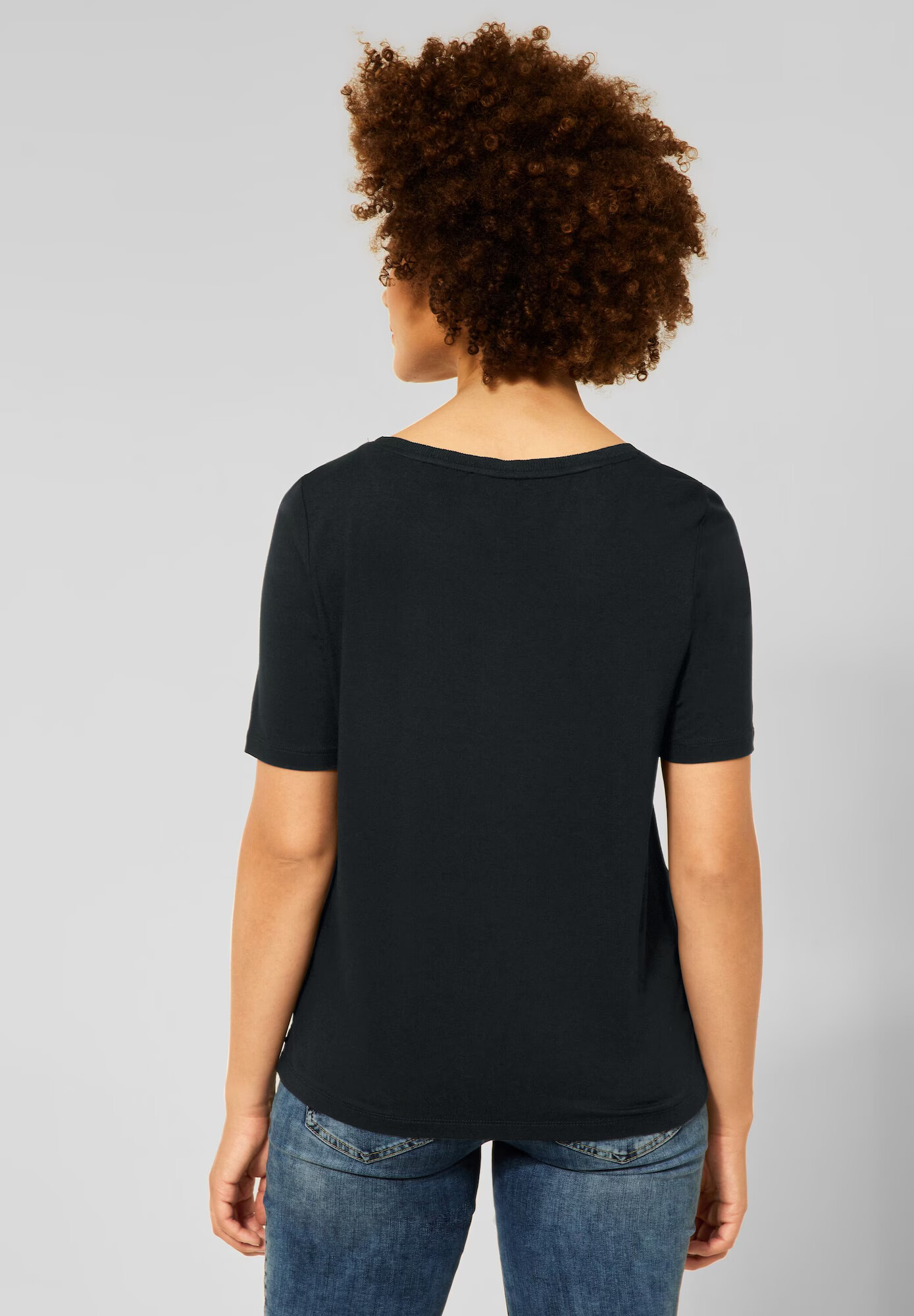 STREET ONE Tricou negru - Pled.ro