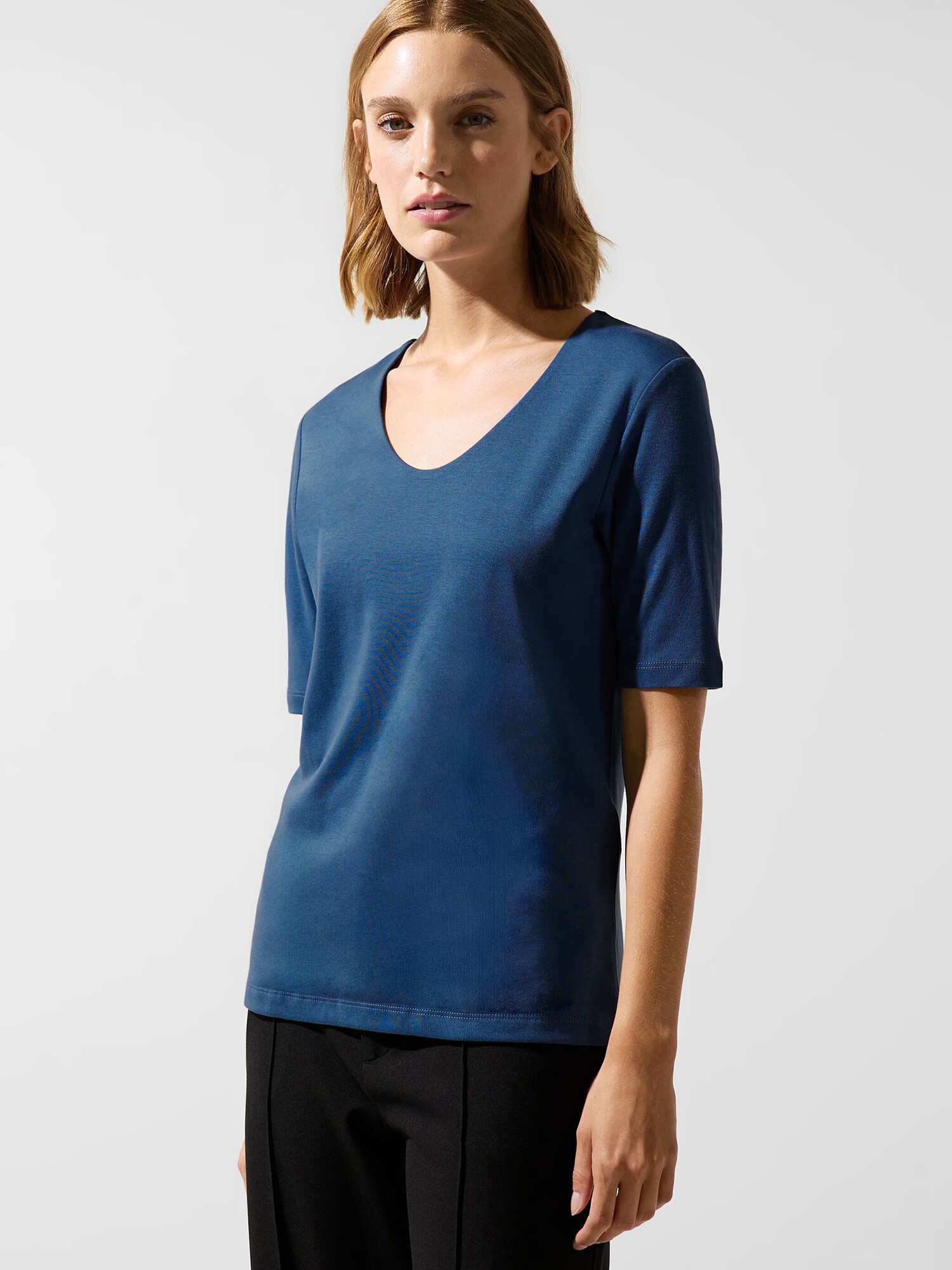 STREET ONE Tricou 'Palmira' bleumarin - Pled.ro