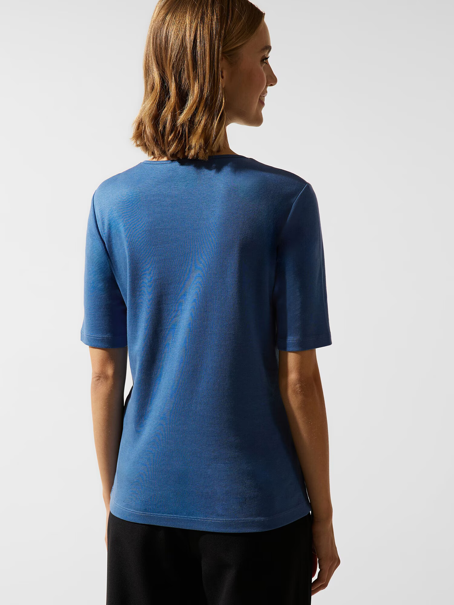 STREET ONE Tricou 'Palmira' bleumarin - Pled.ro