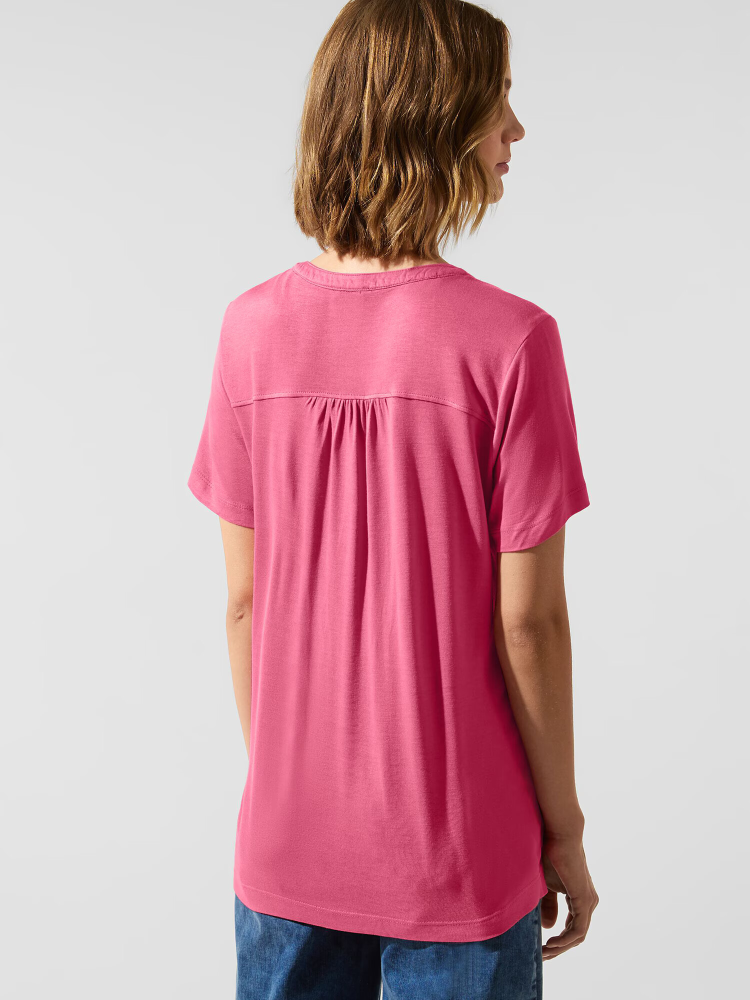 STREET ONE Tricou roz deschis - Pled.ro