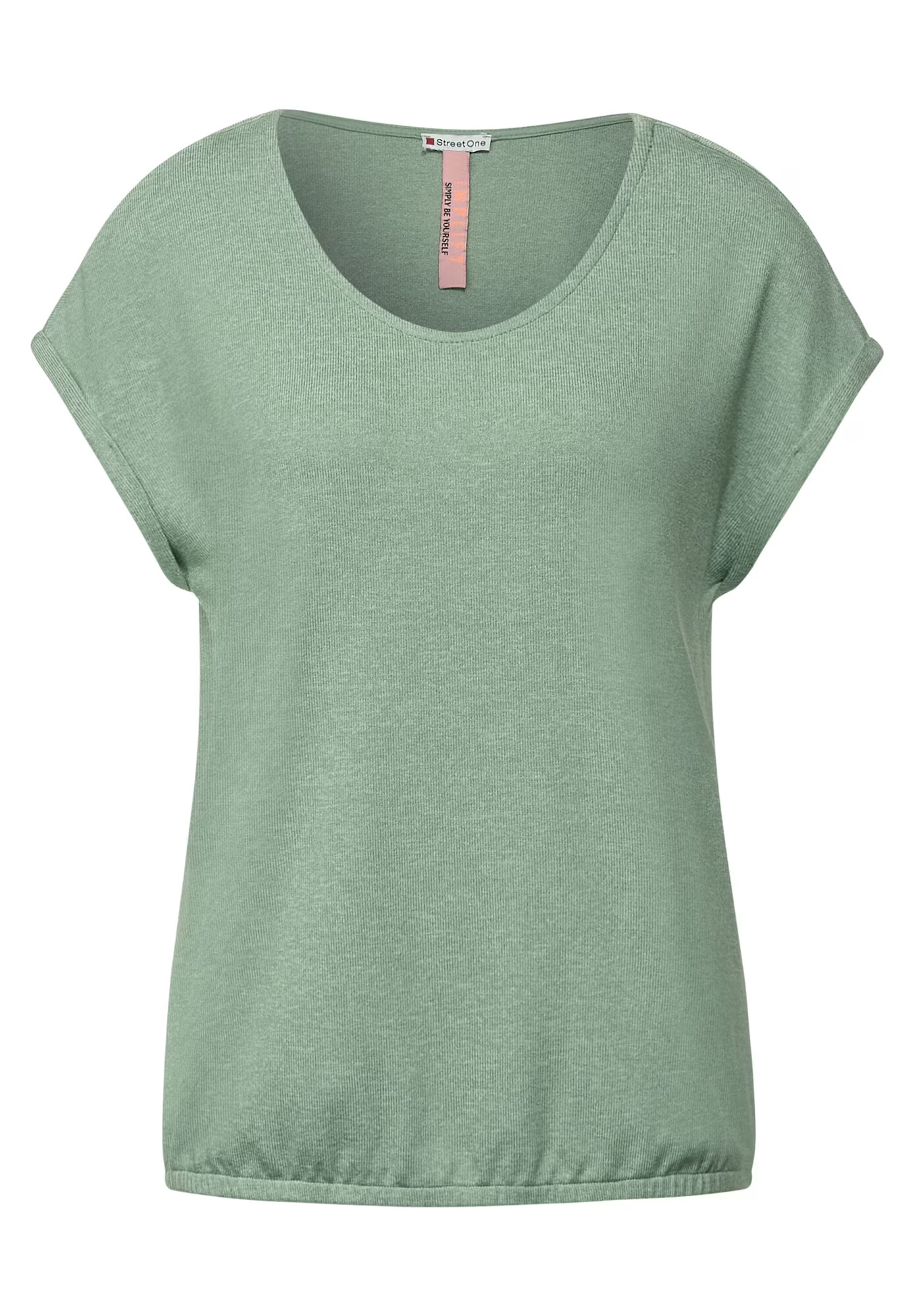 STREET ONE Tricou verde deschis - Pled.ro