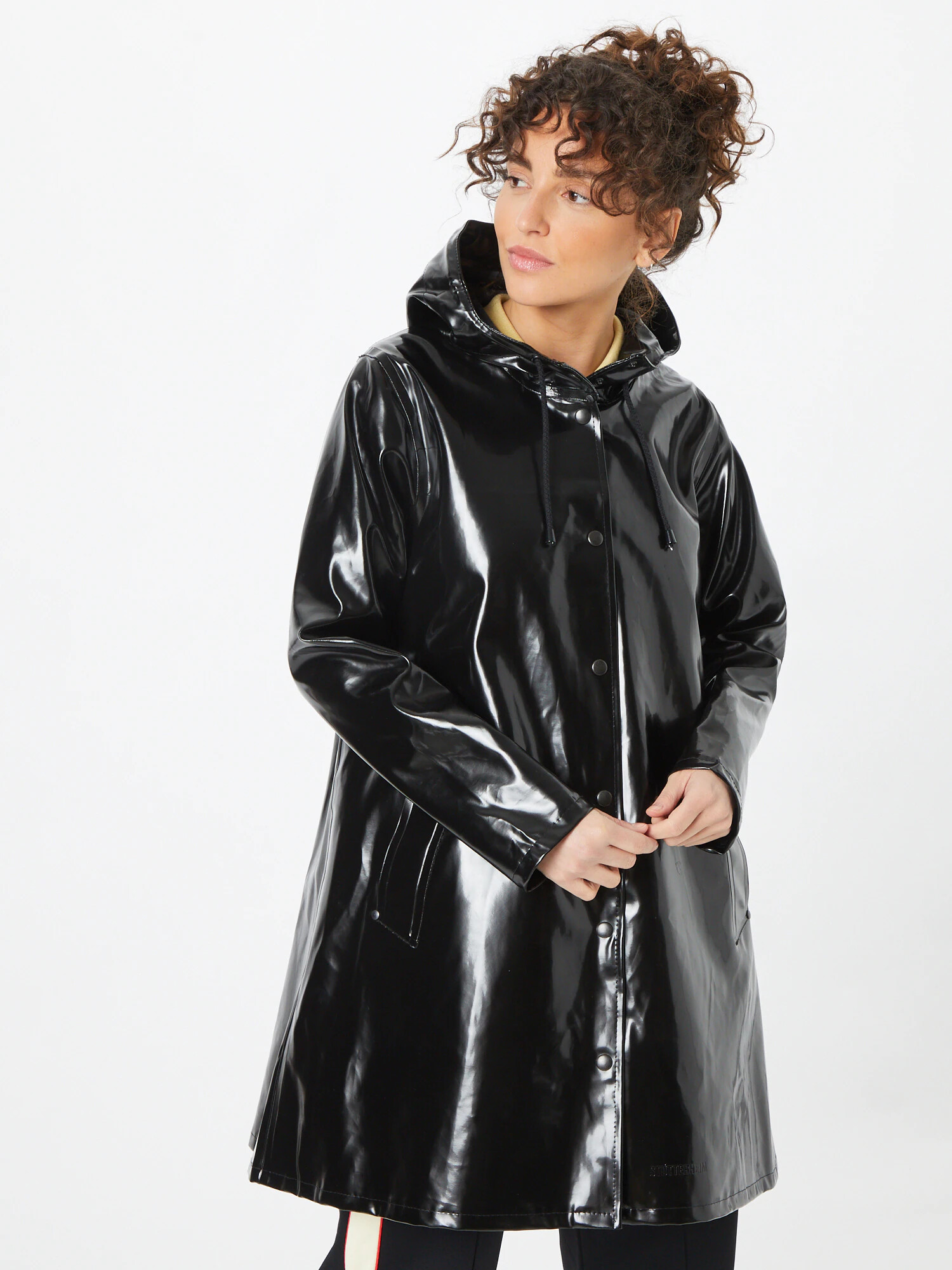 Stutterheim Geacă de primăvară-toamnă negru - Pled.ro