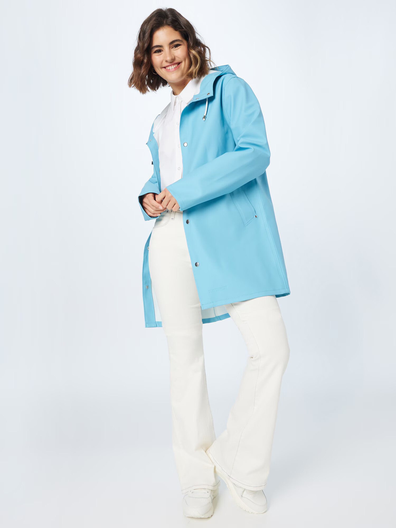 Stutterheim Geacă funcțională 'Stockholm' albastru aqua - Pled.ro