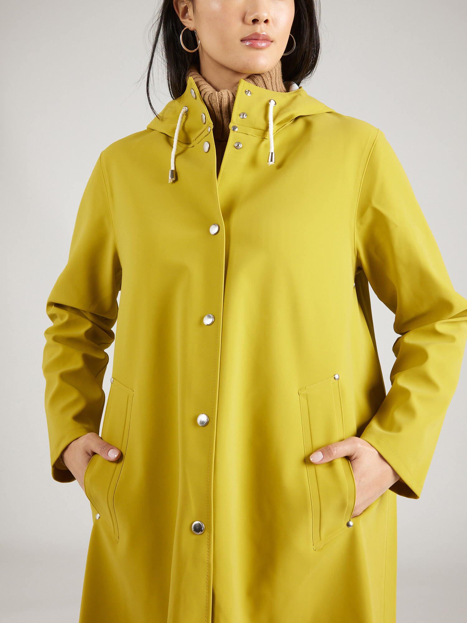 Stutterheim Palton de primăvară-toamnă galben - Pled.ro