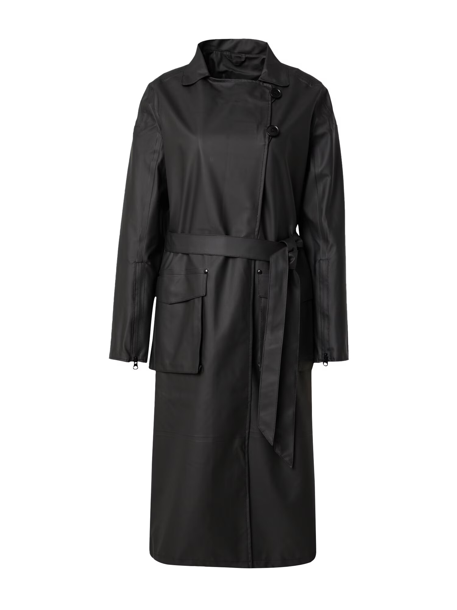 Stutterheim Palton de primăvară-toamnă 'Kista' negru - Pled.ro