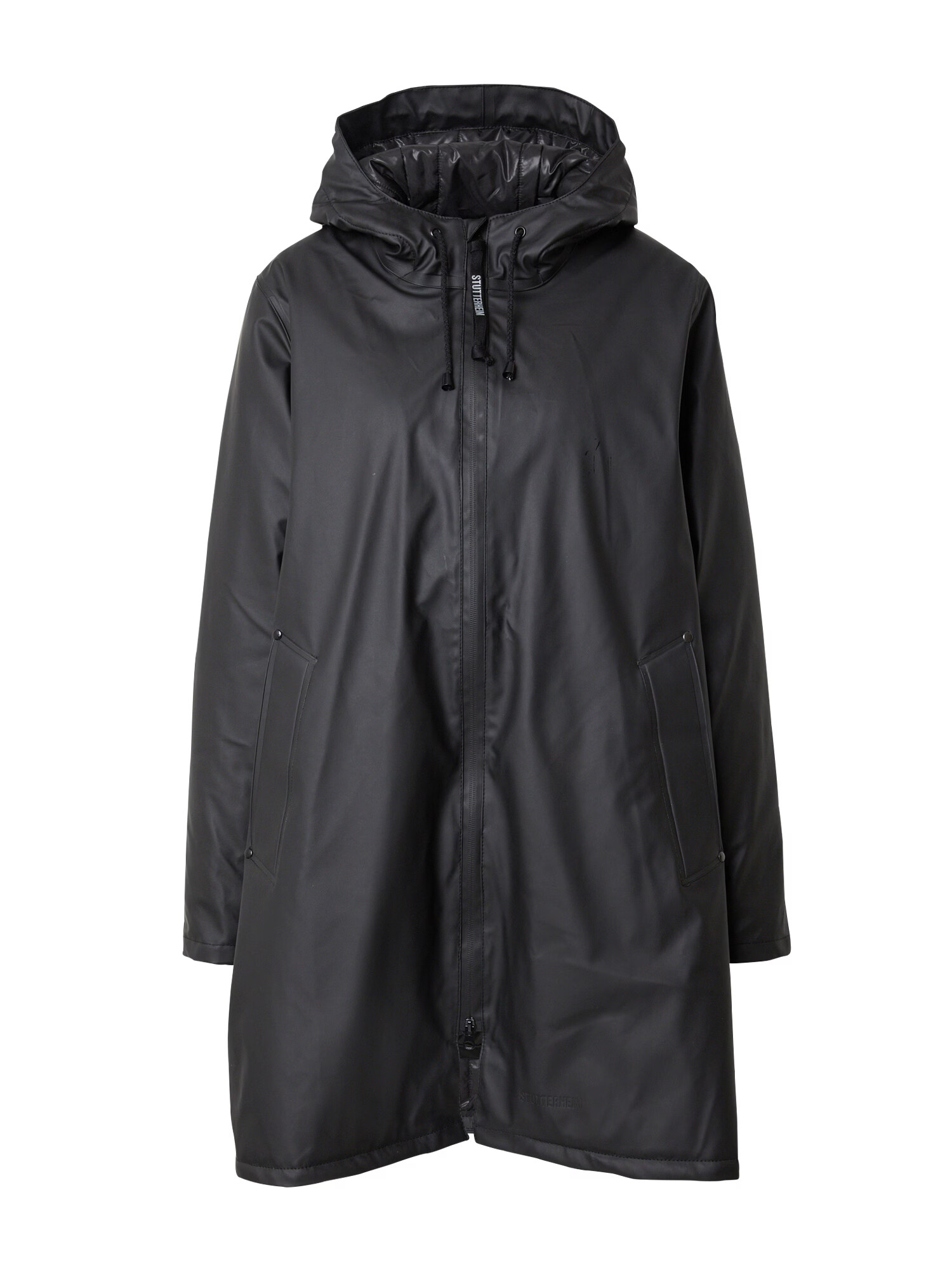 Stutterheim Palton de primăvară-toamnă negru - Pled.ro