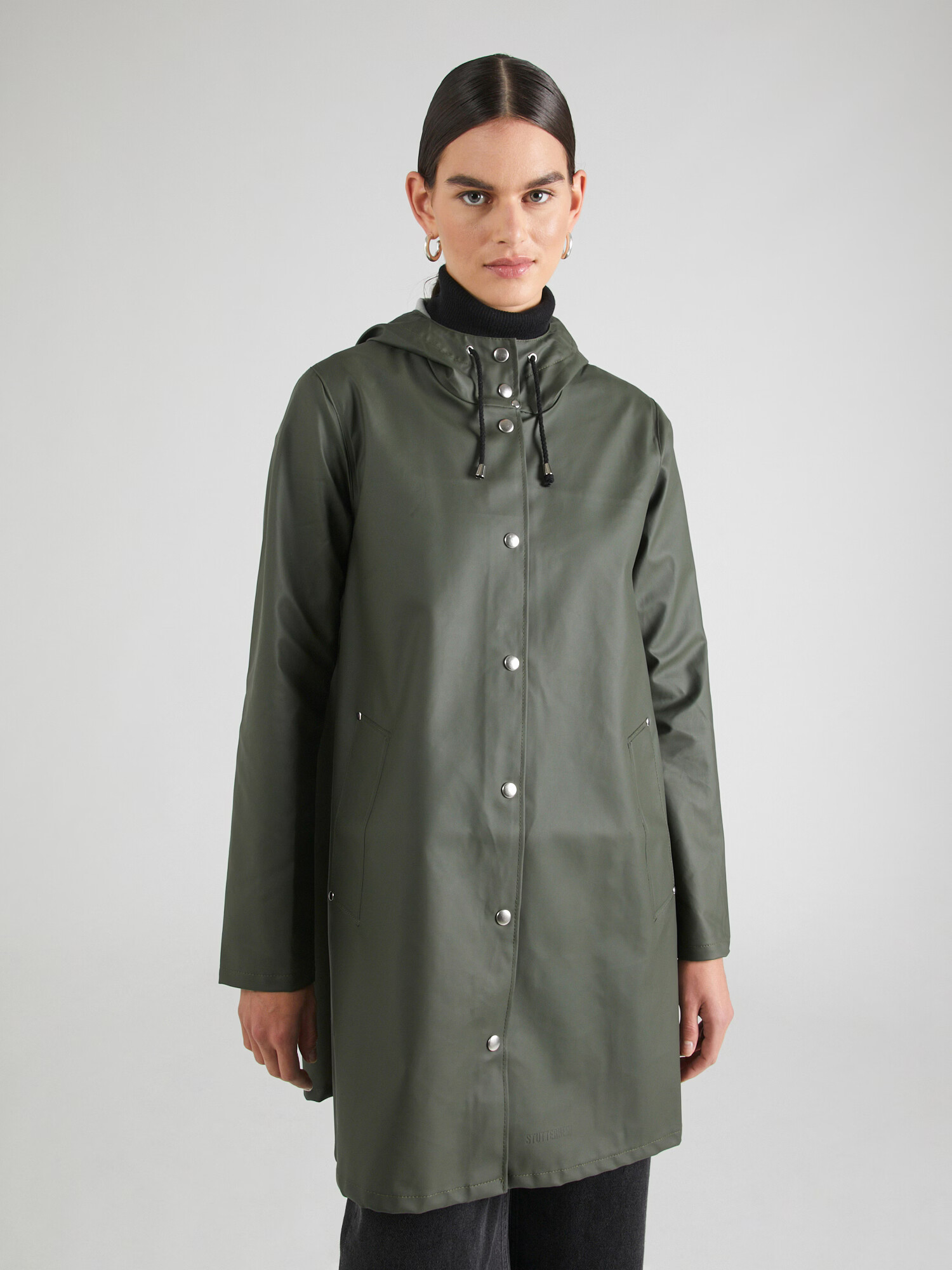 Stutterheim Palton de primăvară-toamnă oliv - Pled.ro