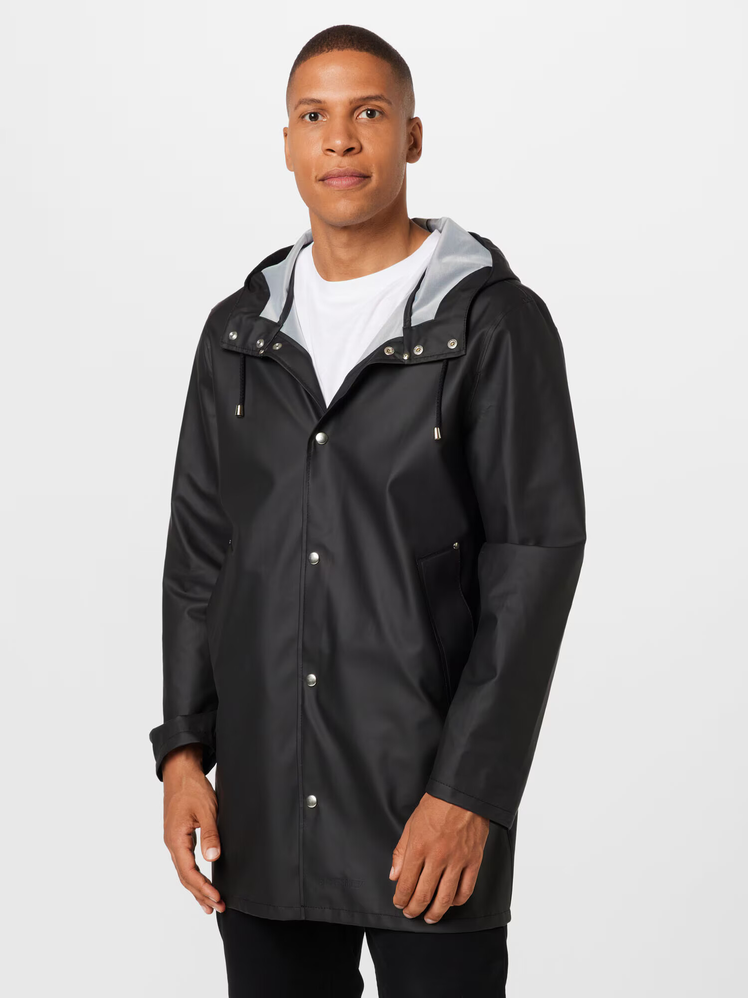 Stutterheim Palton de primăvară-toamnă 'Stockholm' negru - Pled.ro