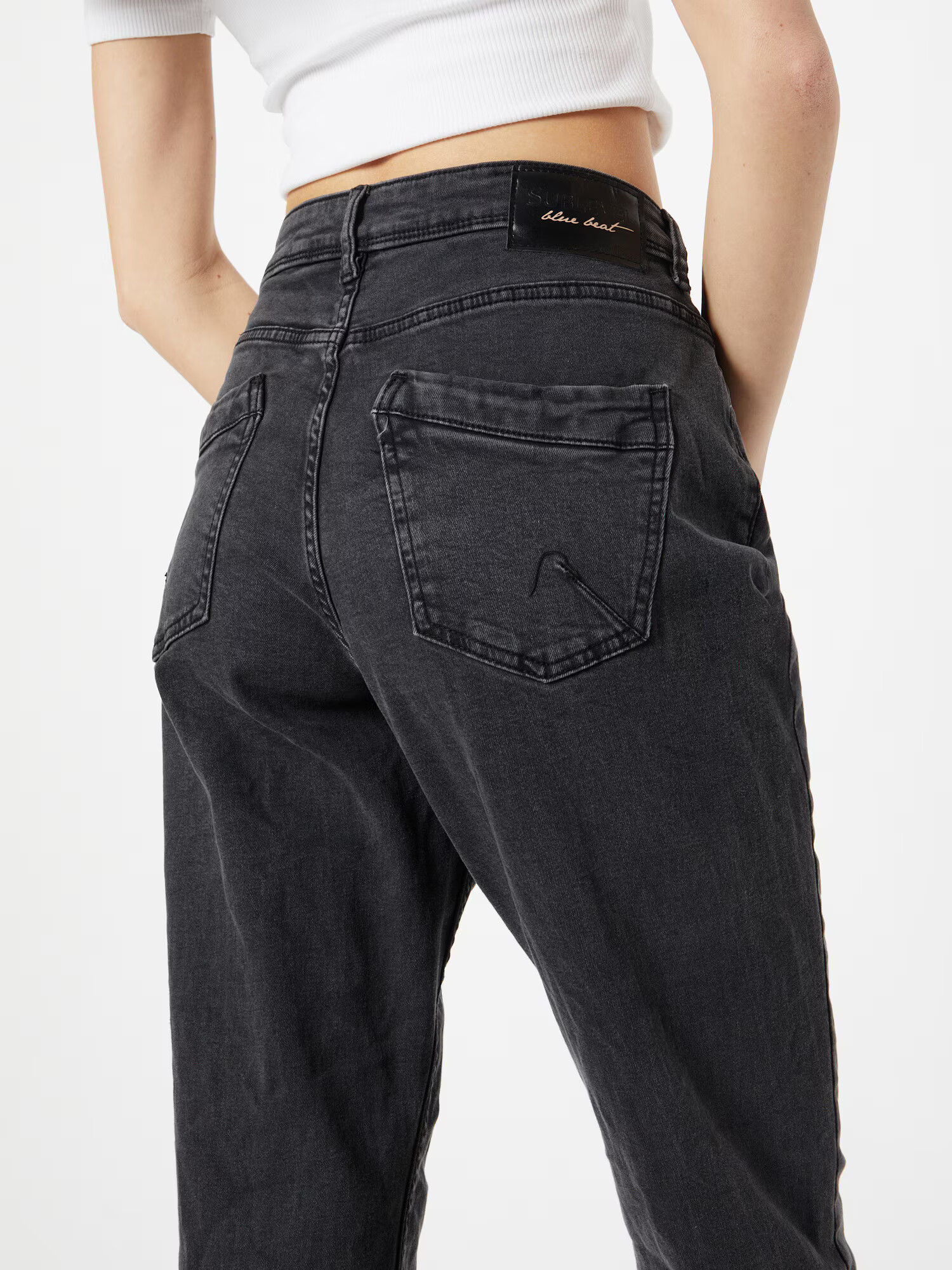 Sublevel Jeans negru denim - Pled.ro