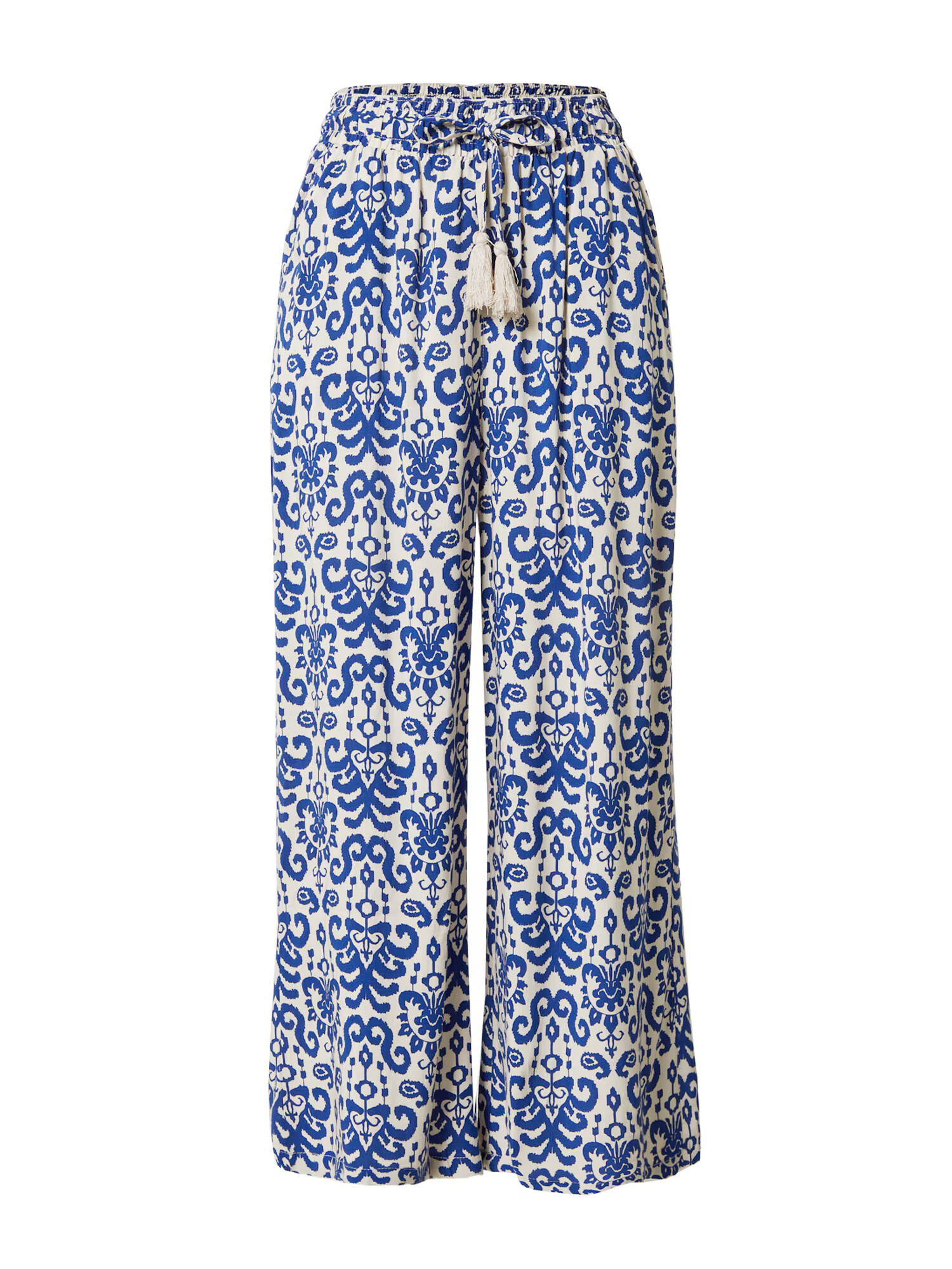 Sublevel Pantaloni crem / bleumarin - Pled.ro