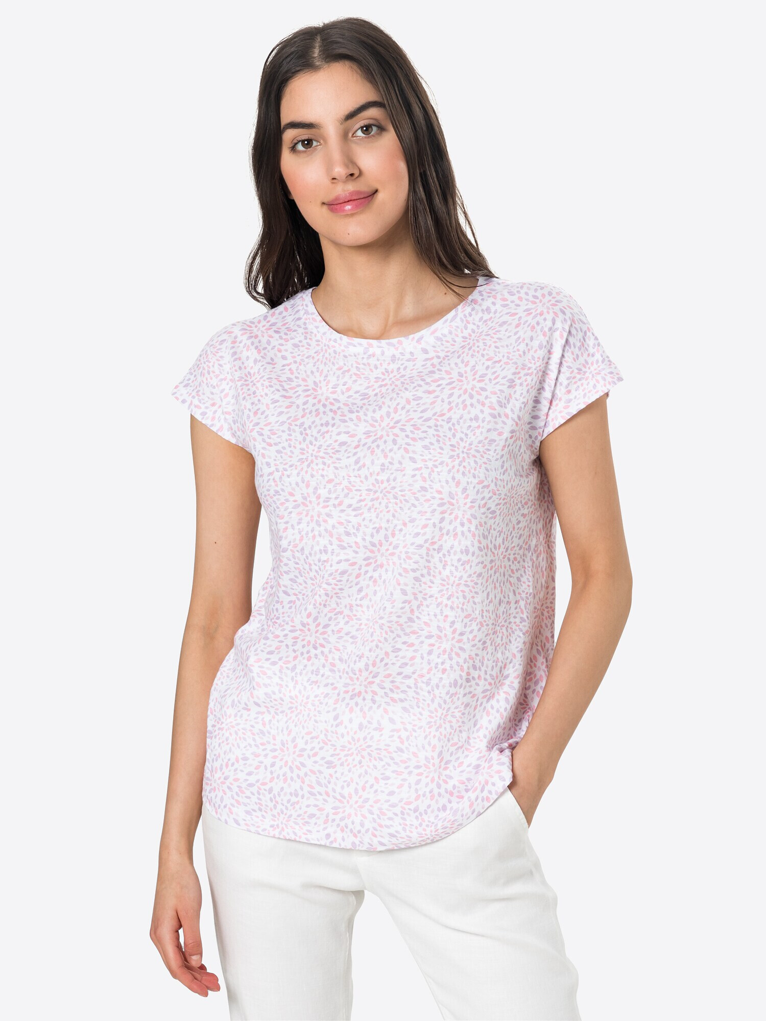 Sublevel Tricou mov deschis / roz deschis / alb - Pled.ro